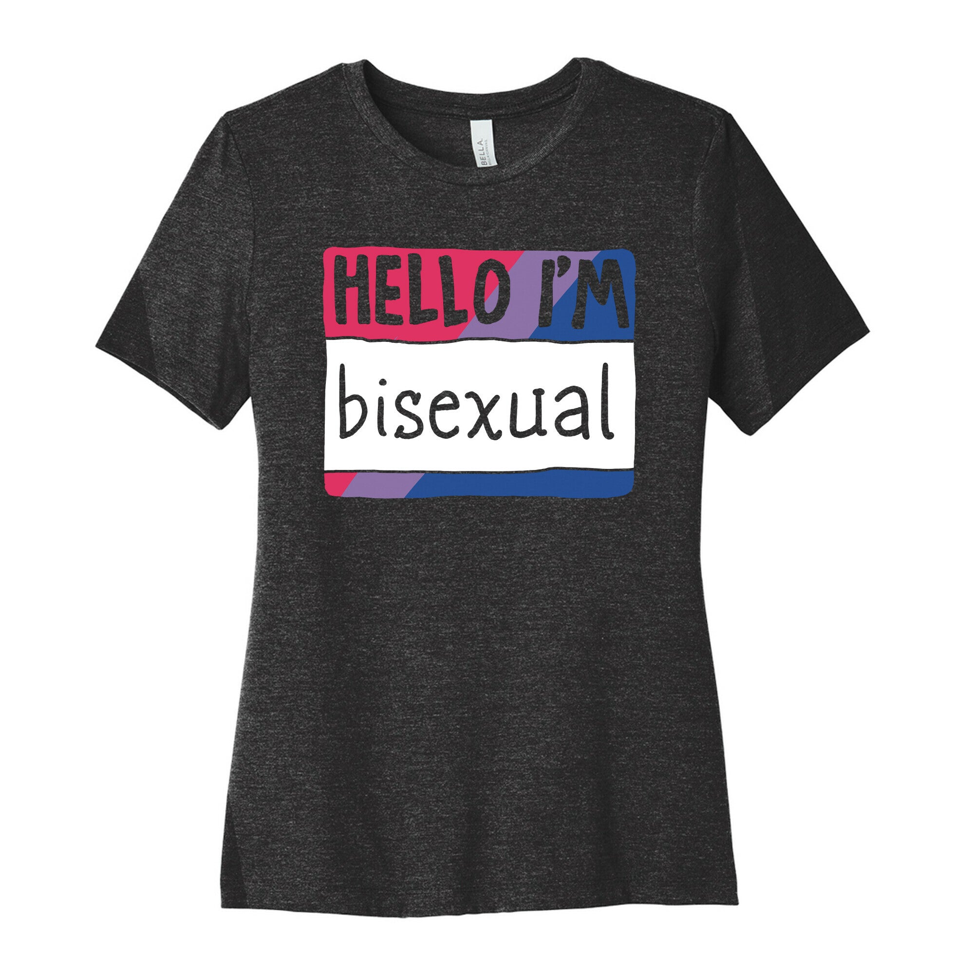 Hello I'm Bisexual Women's Cotton Tee