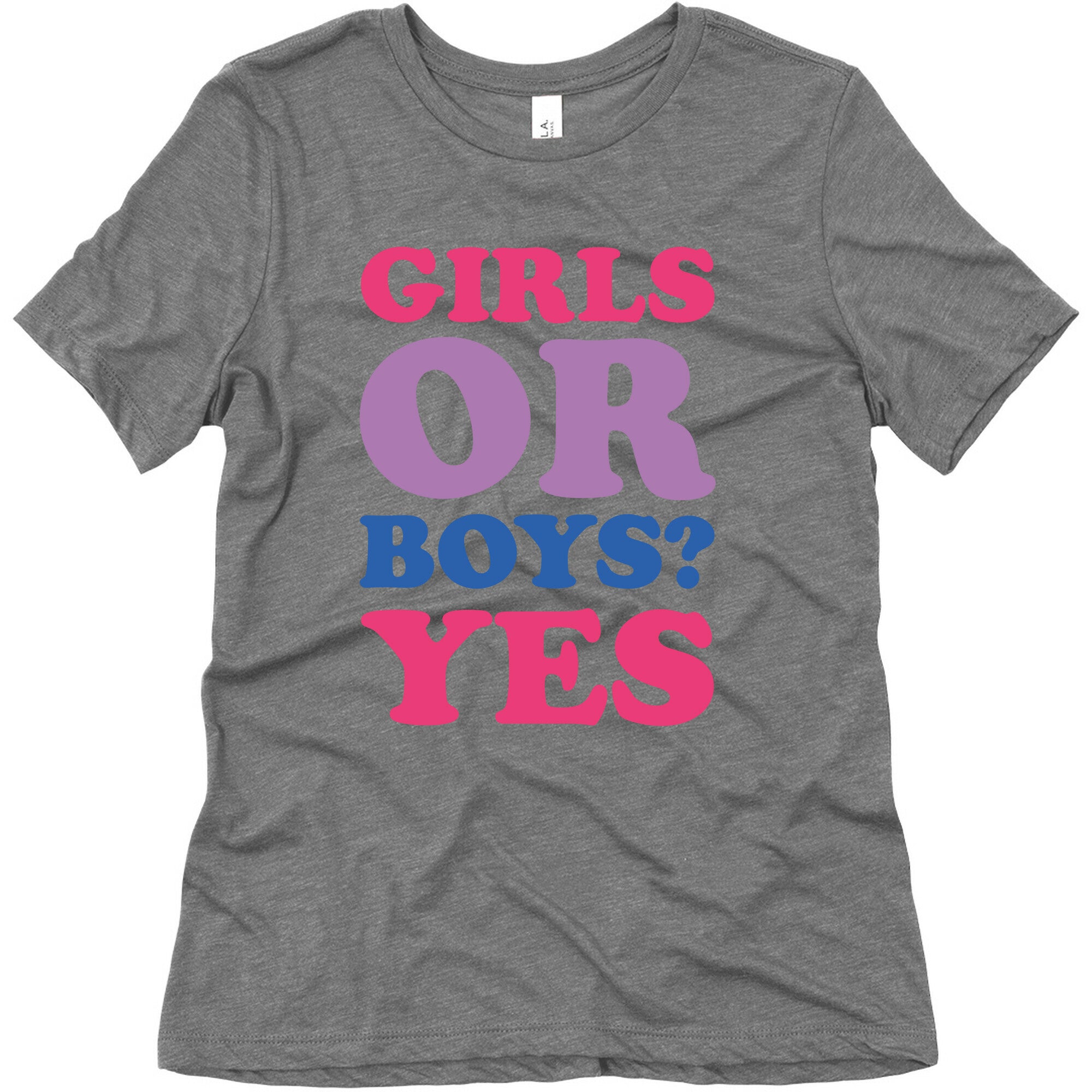 Girls Or Boys? Yes Women's Triblend Tee