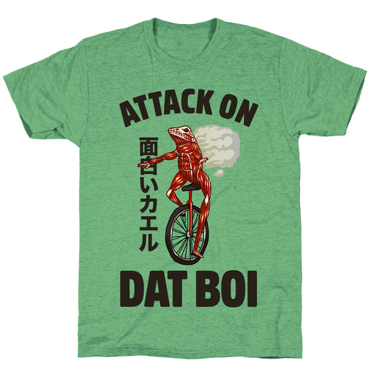 Attack on Dat Boi Unisex Triblend Tee