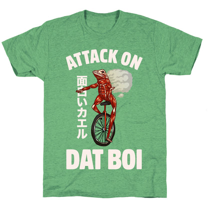 Attack on Dat Boi Unisex Triblend Tee