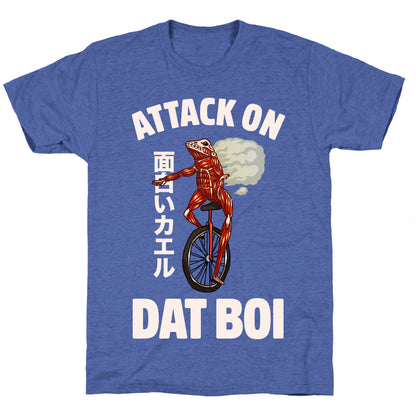 Attack on Dat Boi Unisex Triblend Tee