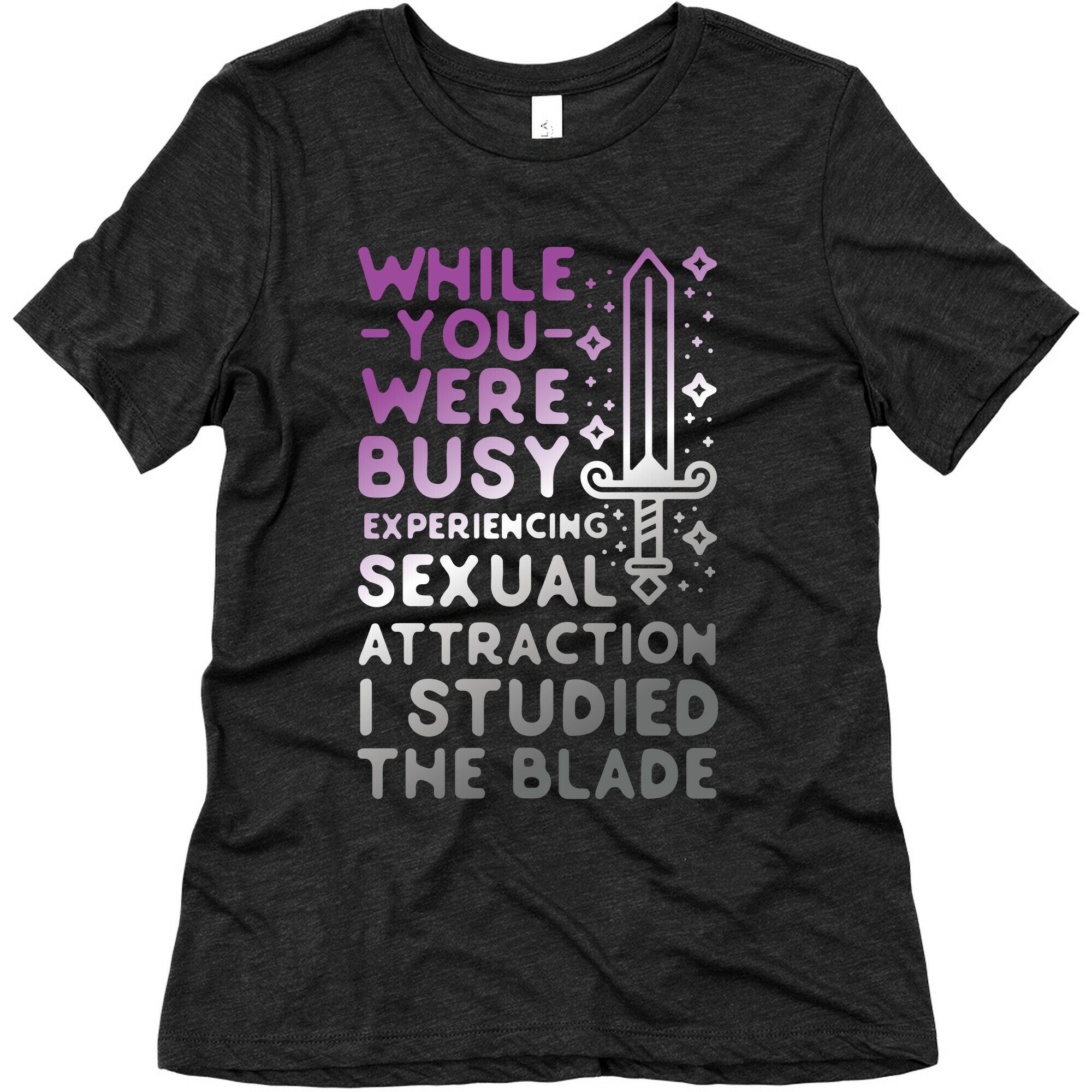 While You Were Busy Experiencing Sexual Attraction Women's Triblend Tee
