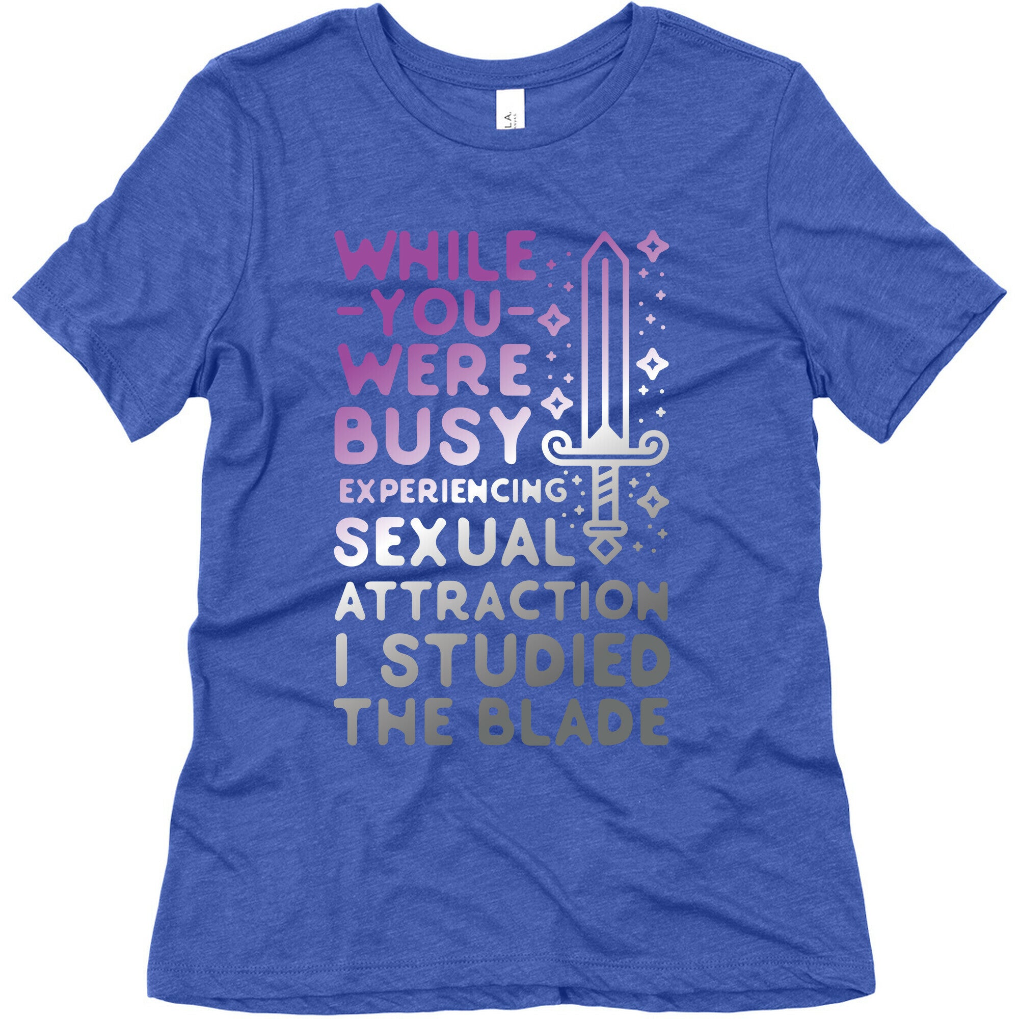 While You Were Busy Experiencing Sexual Attraction Women's Triblend Tee