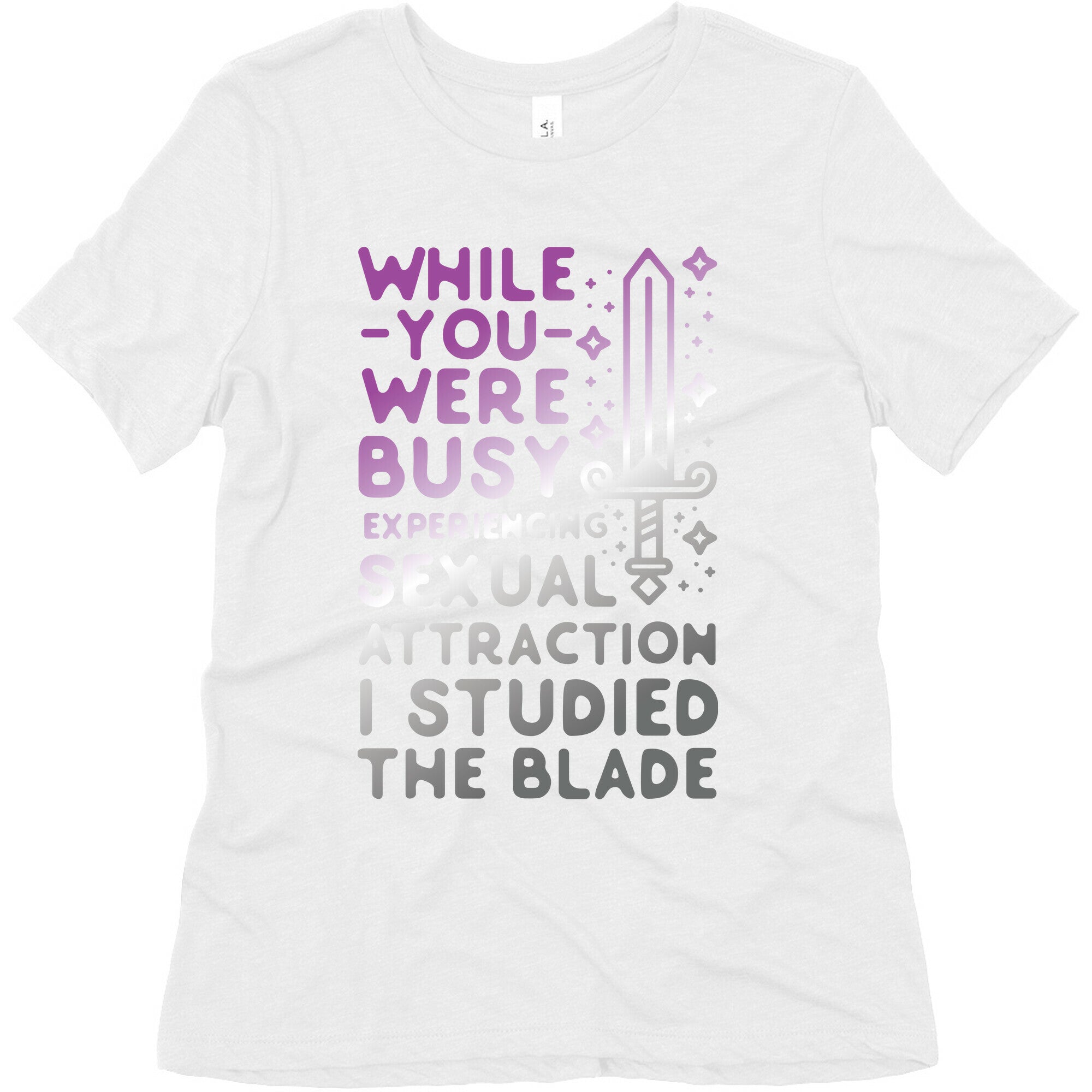 While You Were Busy Experiencing Sexual Attraction Women's Triblend Tee