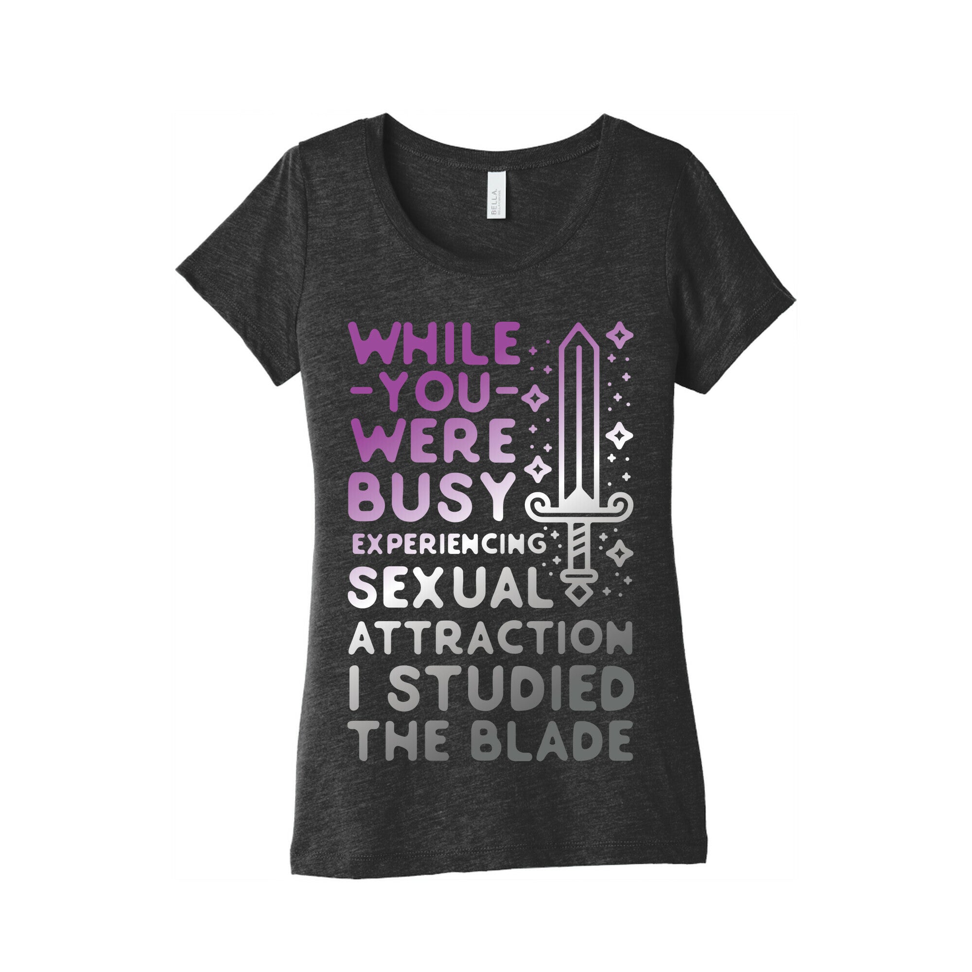 While You Were Busy Experiencing Sexual Attraction Women's Triblend Tee