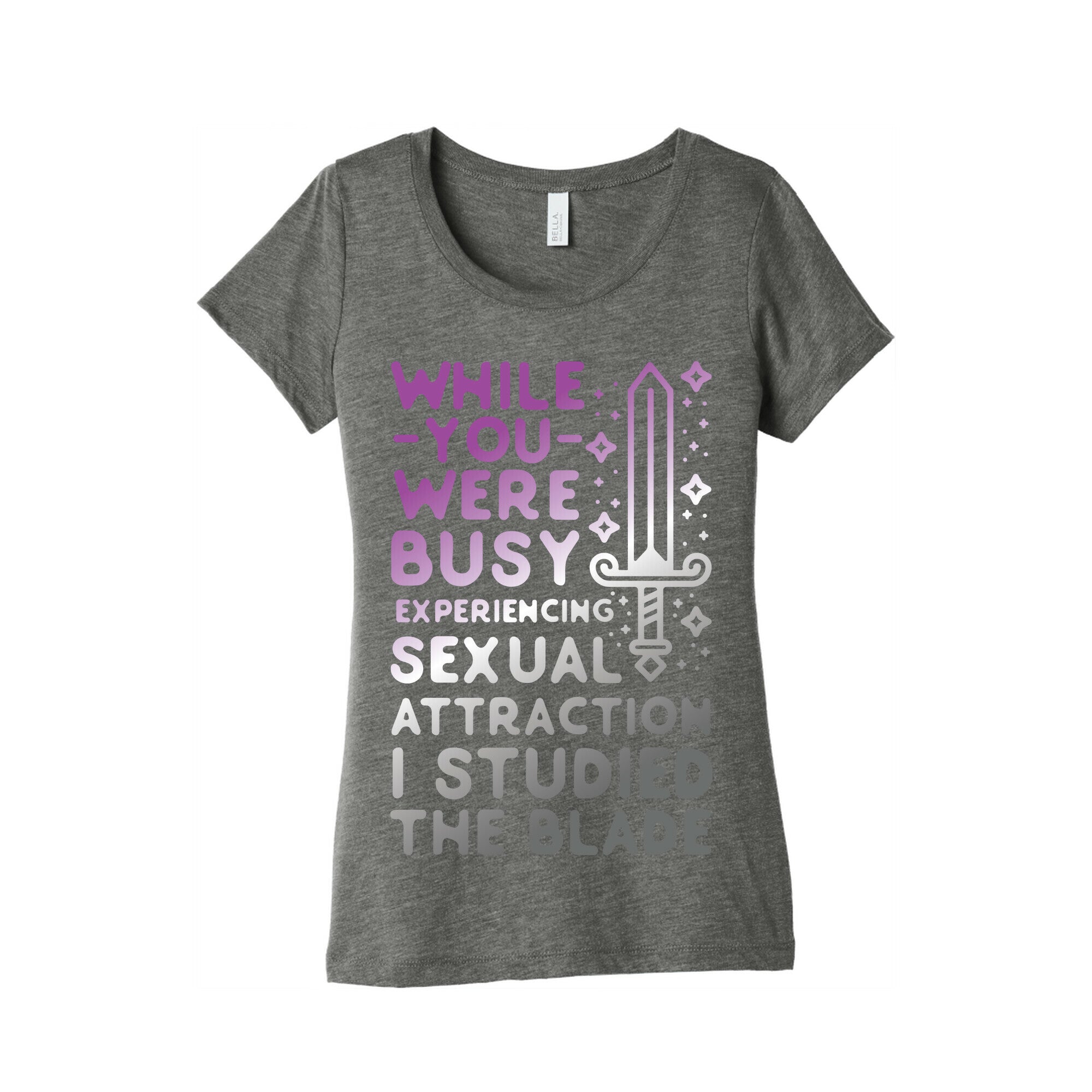 While You Were Busy Experiencing Sexual Attraction Women's Triblend Tee