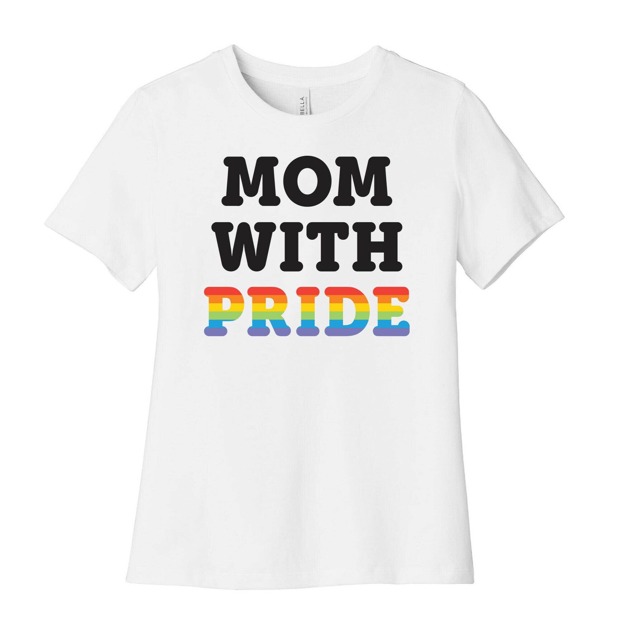 Mom With Pride Women's Cotton Tee