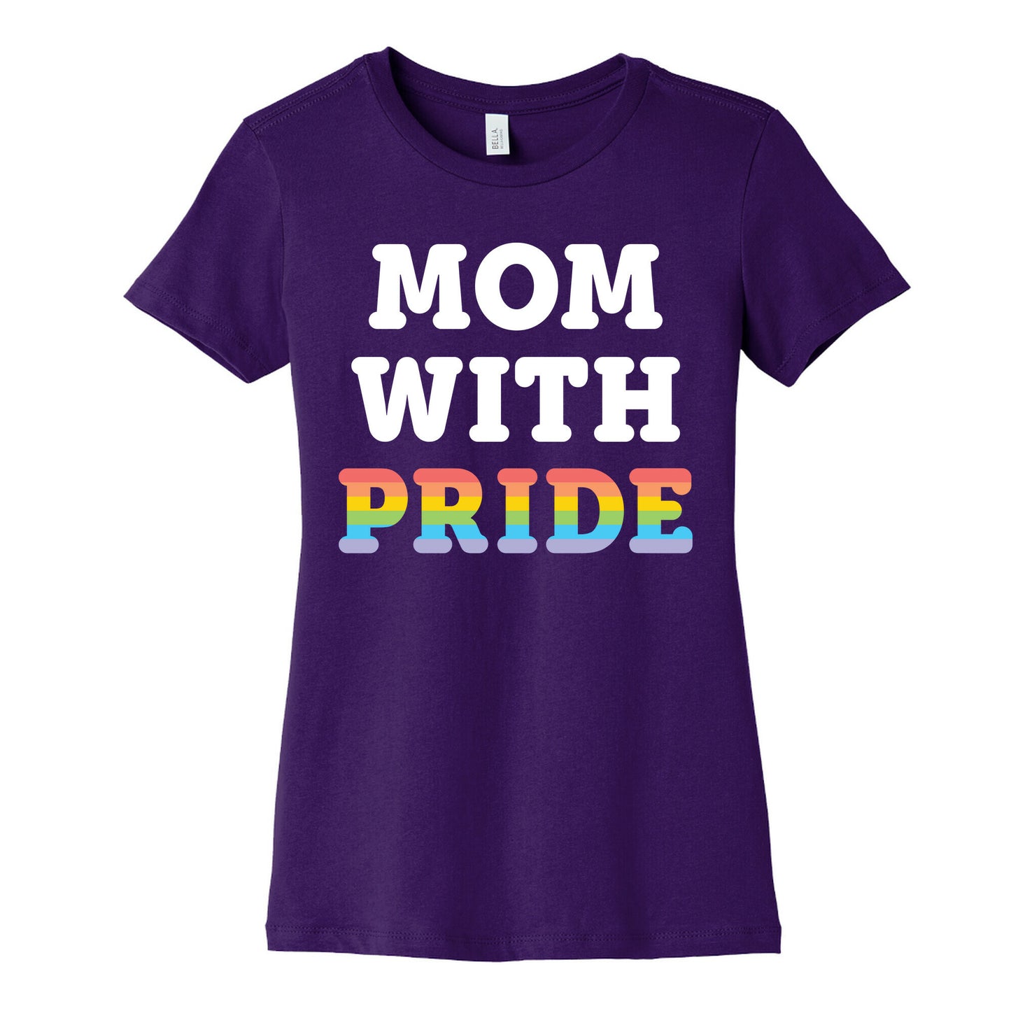 Mom With Pride Women's Cotton Tee