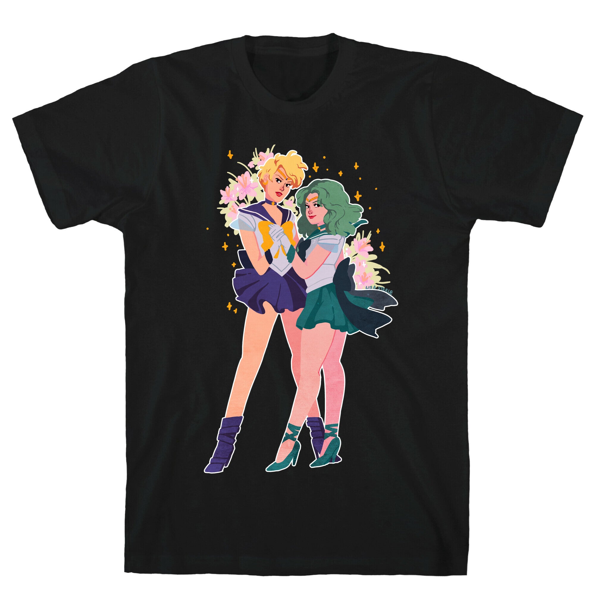 Sailor Neptune & Sailor Uranus T-Shirt