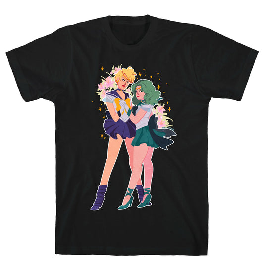 Sailor Neptune & Sailor Uranus T-Shirt