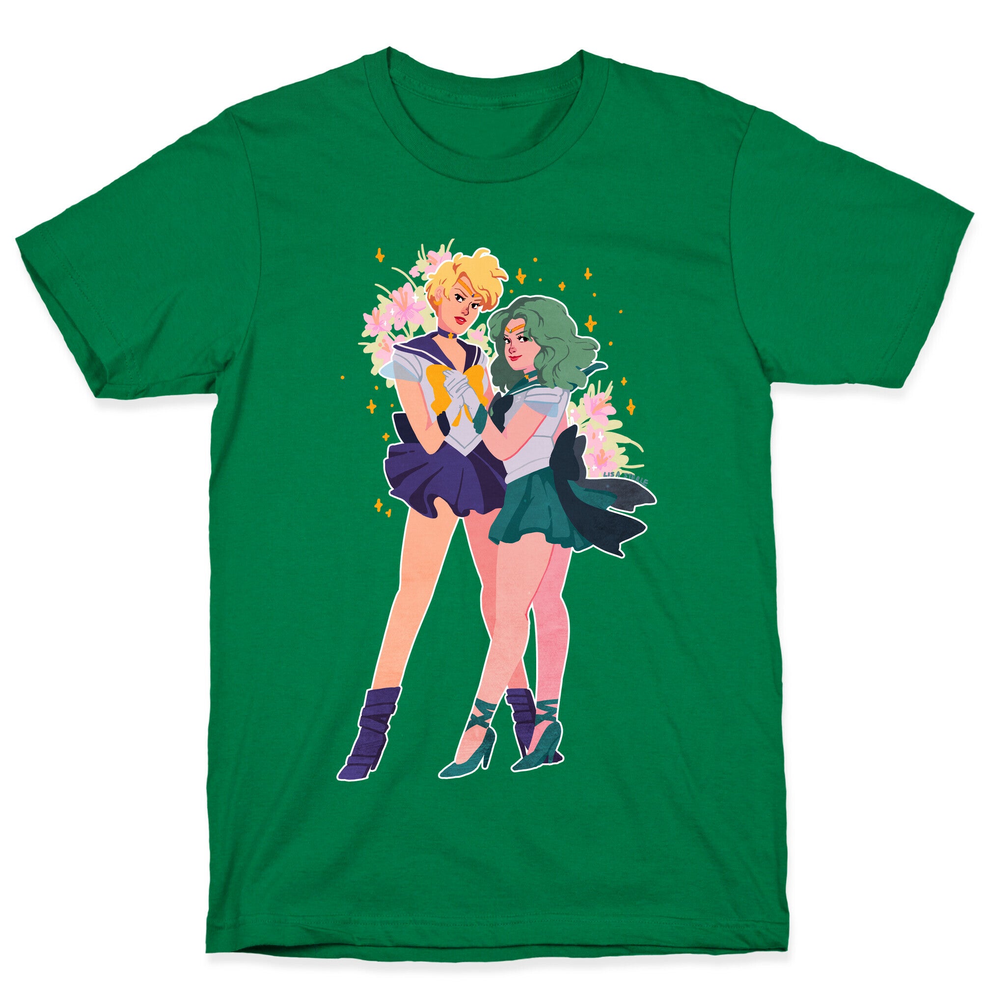 Sailor Neptune & Sailor Uranus T-Shirt