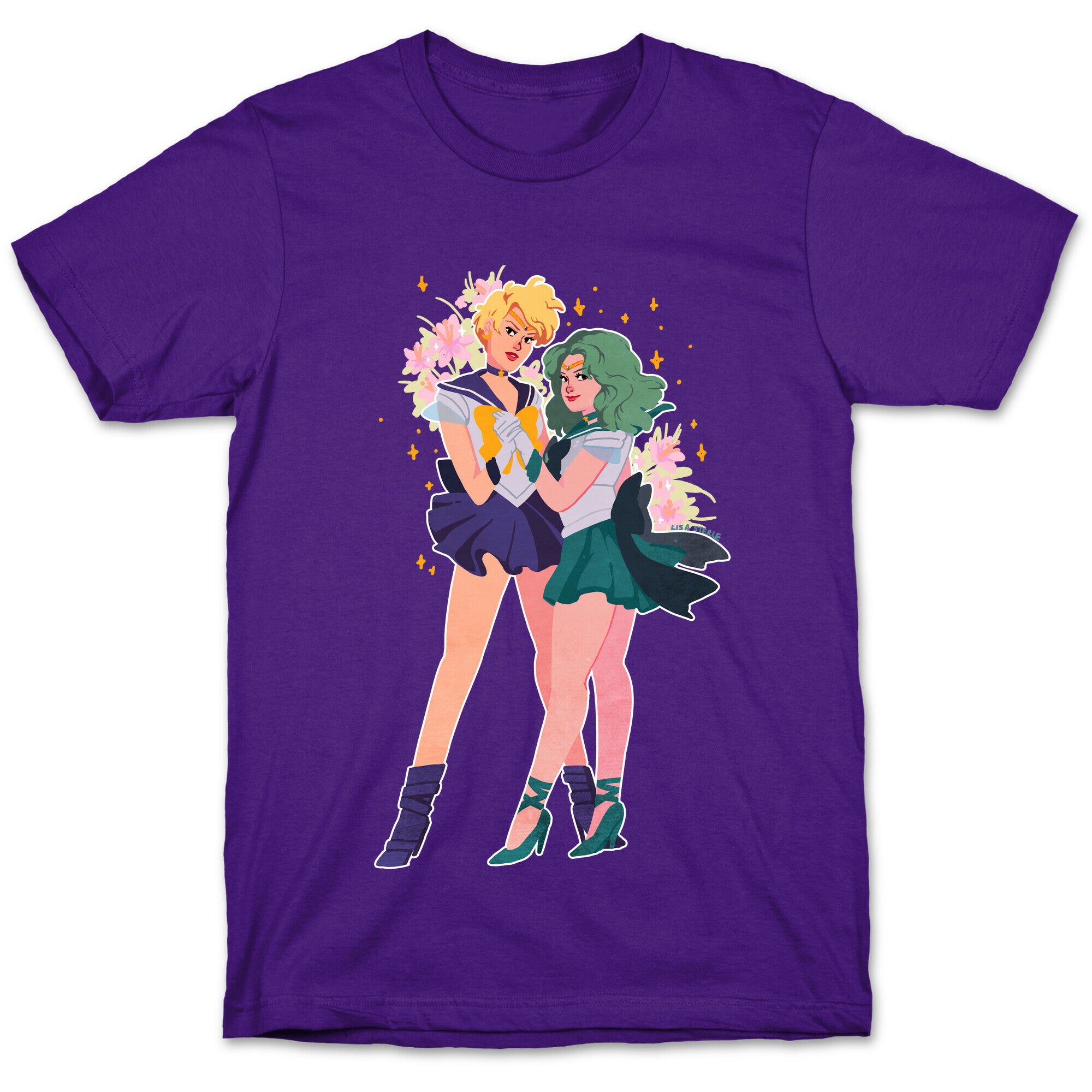 Sailor Neptune & Sailor Uranus T-Shirt