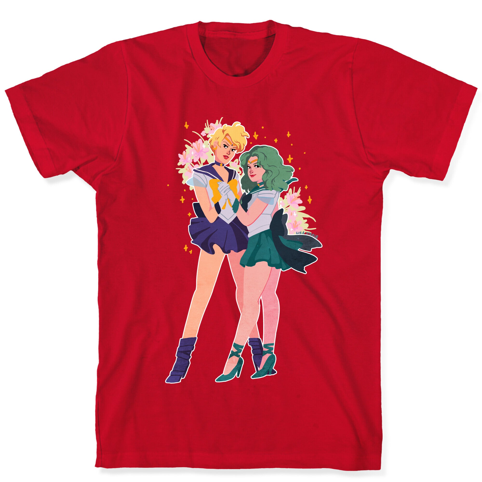 Sailor Neptune & Sailor Uranus T-Shirt