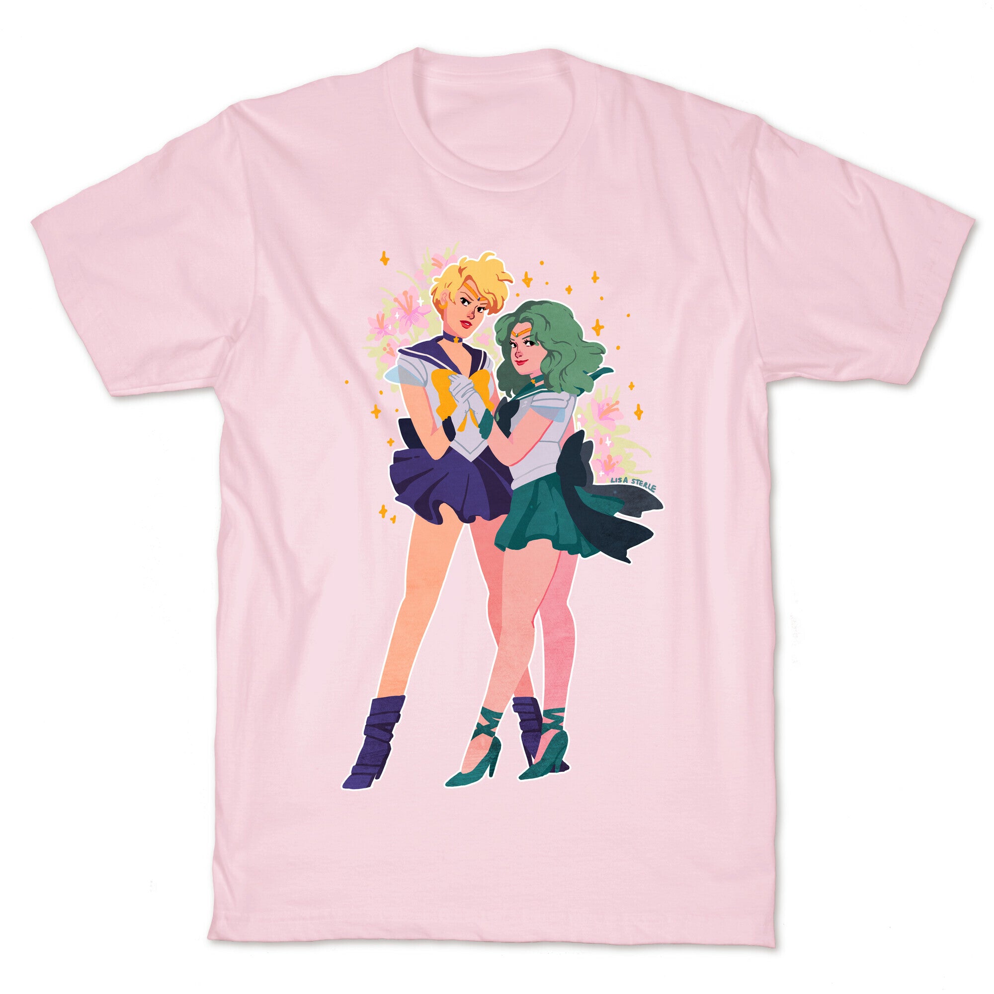 Sailor Neptune & Sailor Uranus T-Shirt
