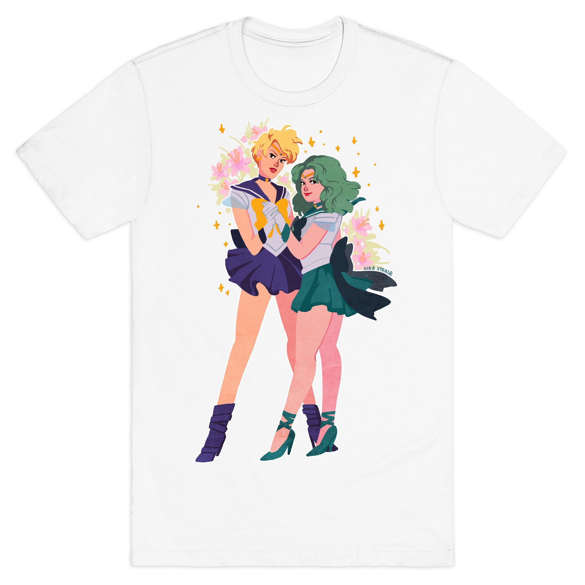 Sailor Neptune & Sailor Uranus T-Shirt
