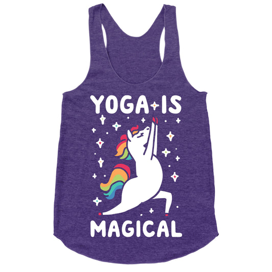 Yoga Is Magical Racerback Tank
