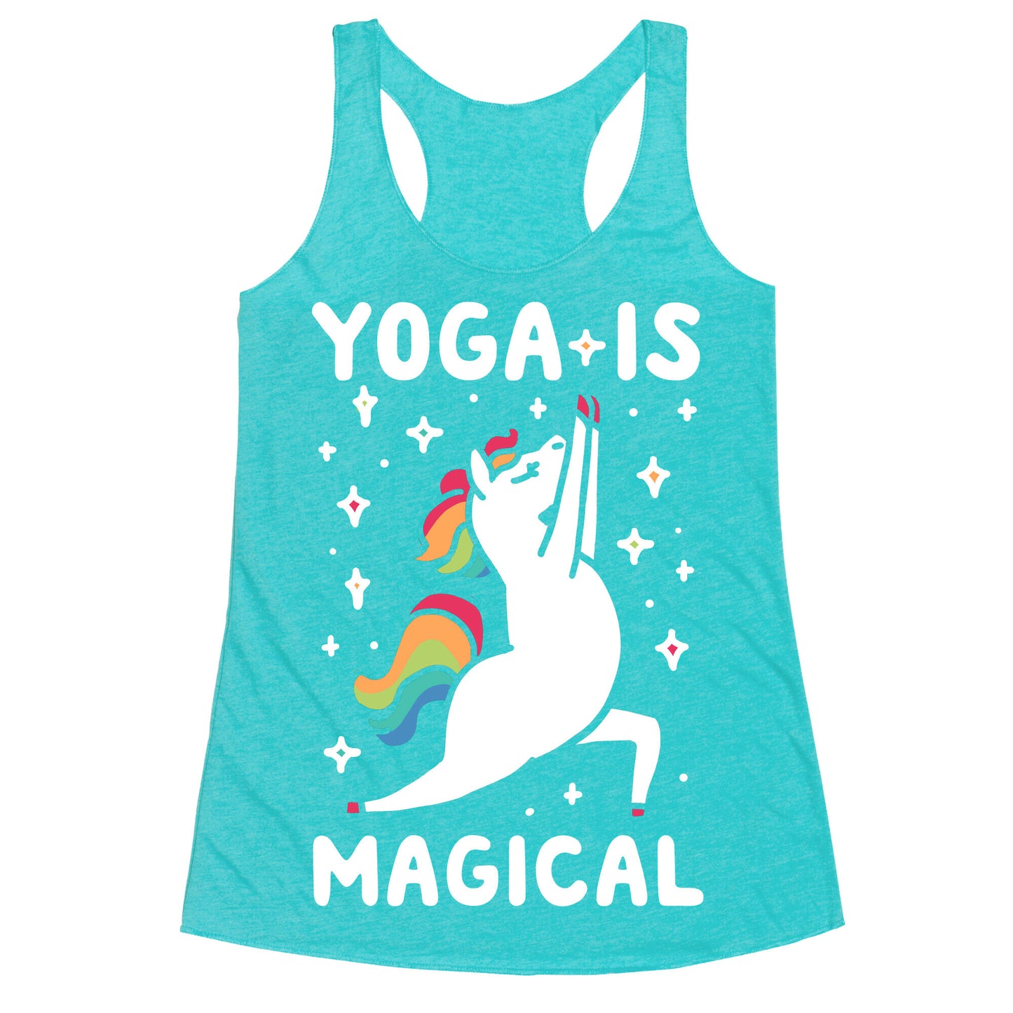 Yoga Is Magical Racerback Tank