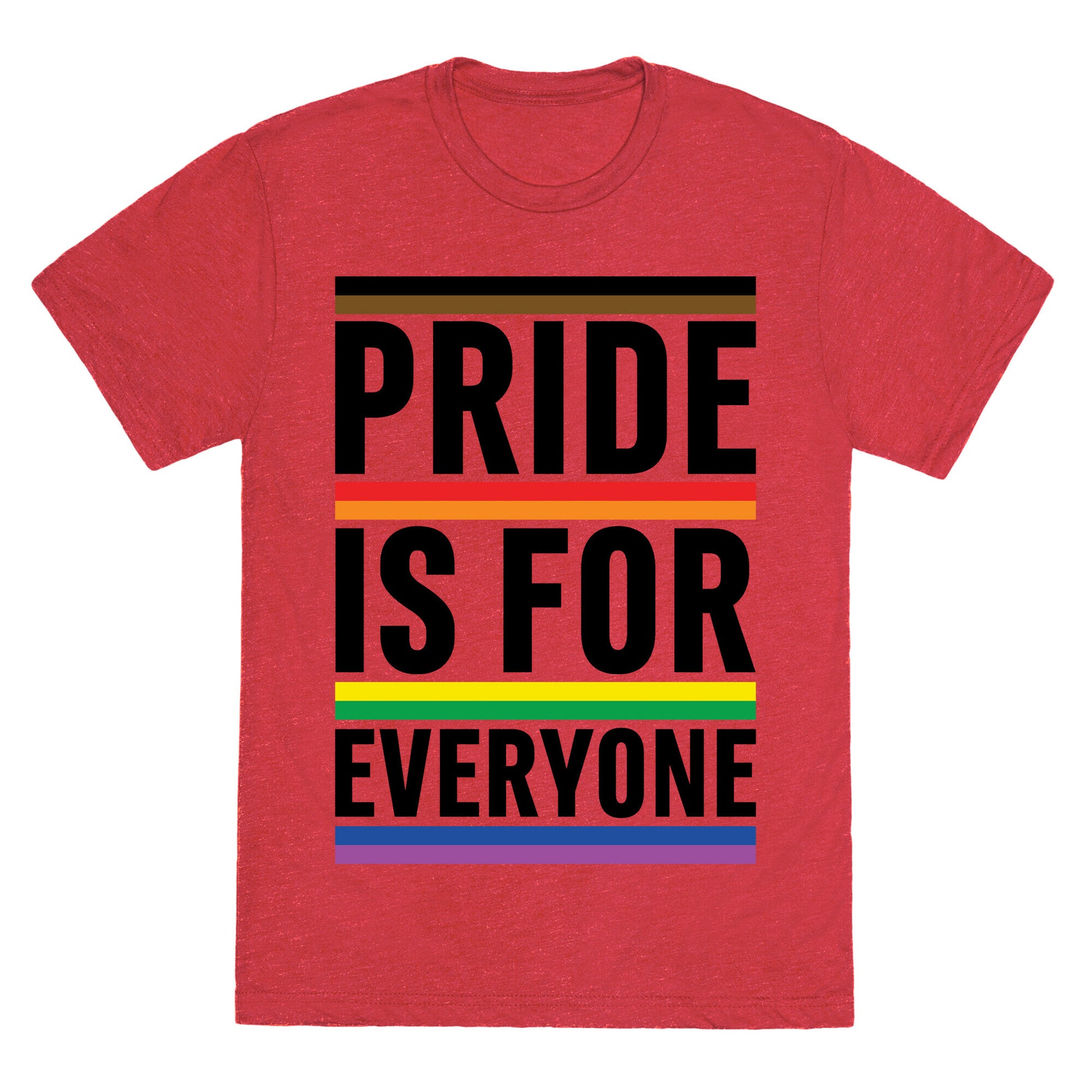 Pride Is For Everyone Unisex Triblend Tee