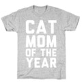 Cat Mom Of The Year T-Shirt