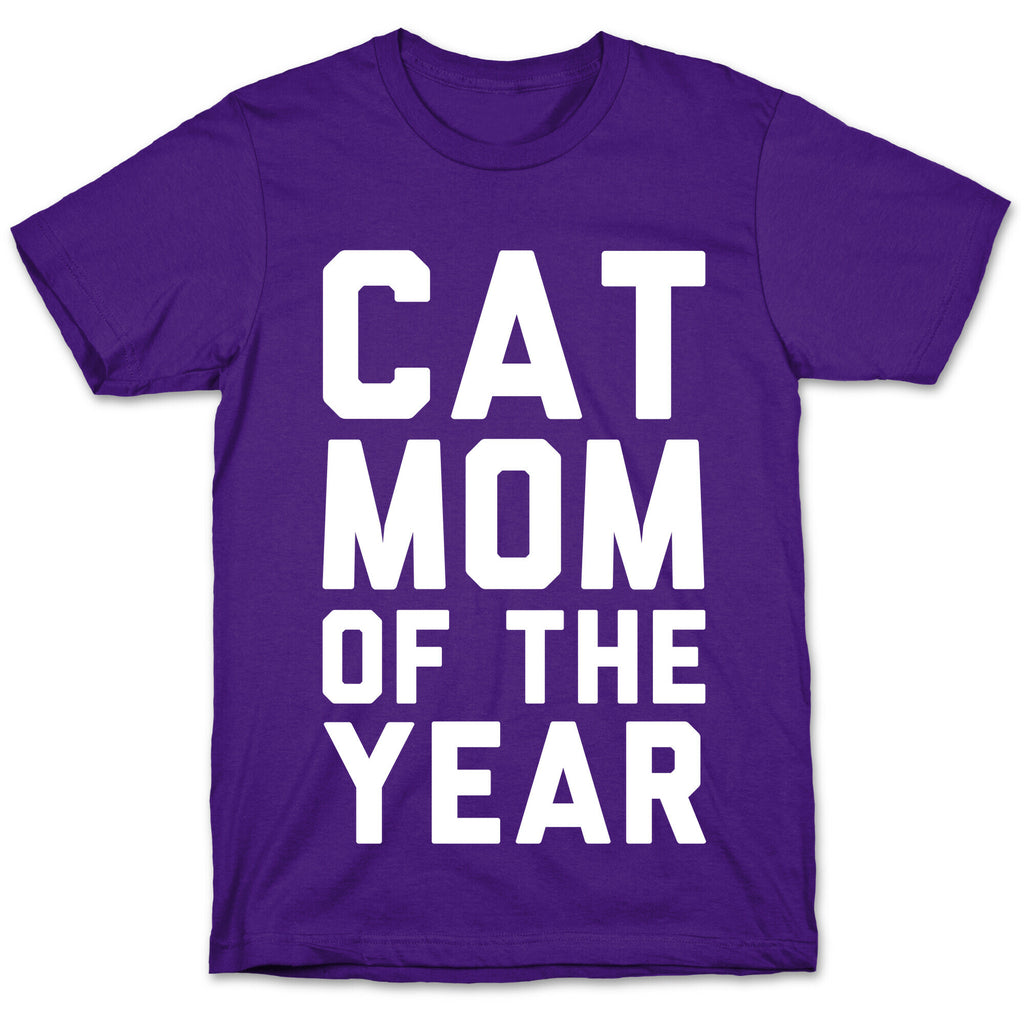 Cat Mom Of The Year T-Shirt