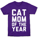 Cat Mom Of The Year T-Shirt