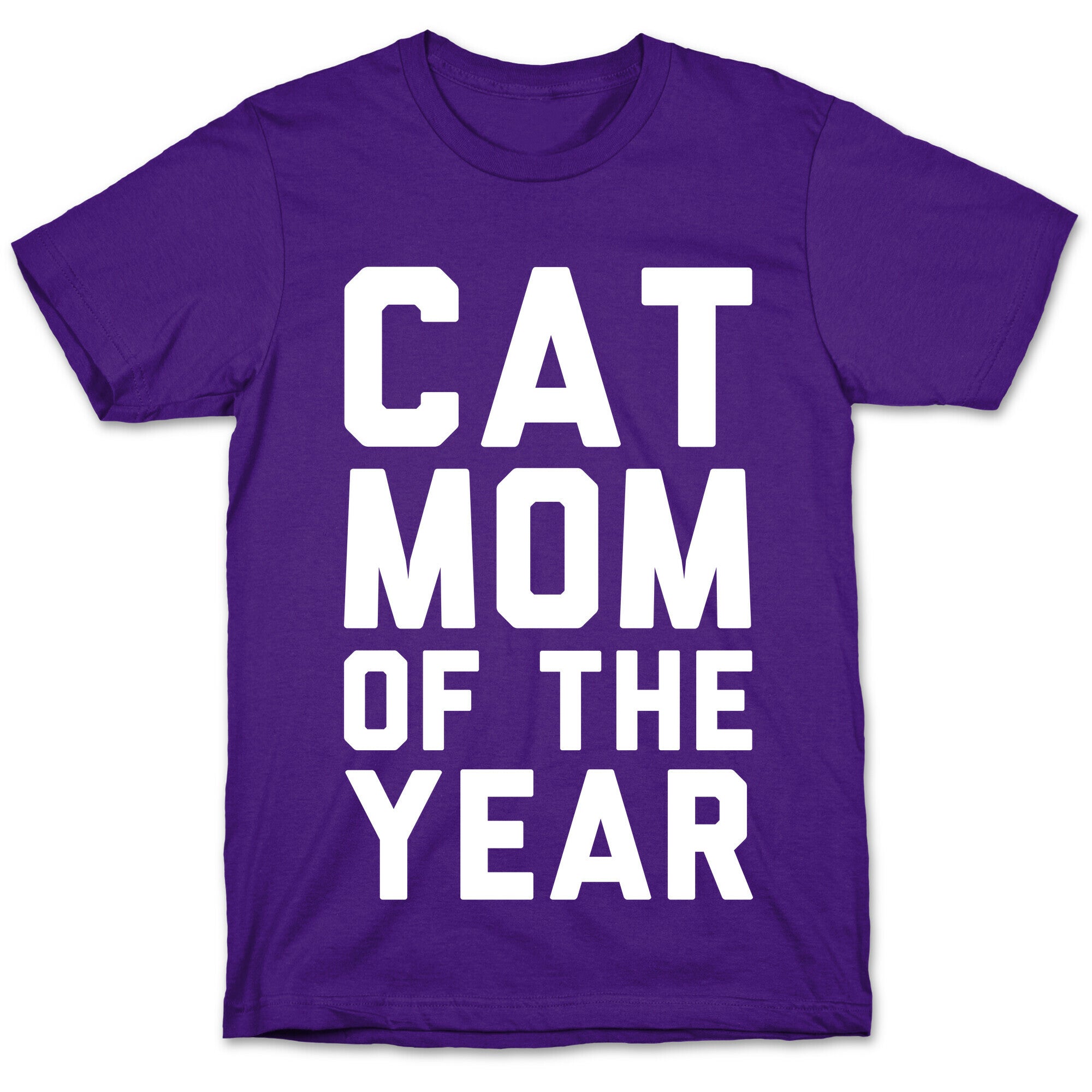 Cat Mom Of The Year T-Shirt