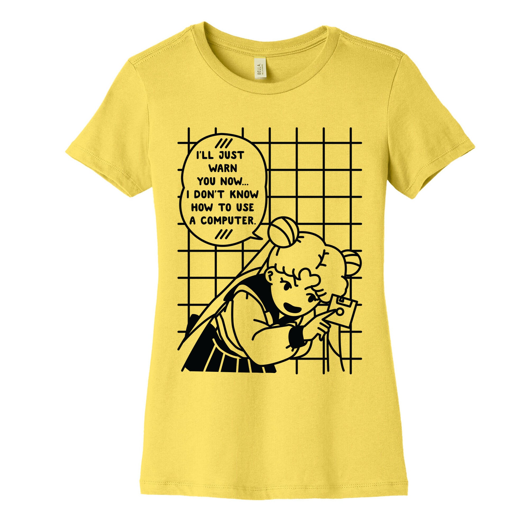 I Don't Know How To Use A Computer Women's Cotton Tee
