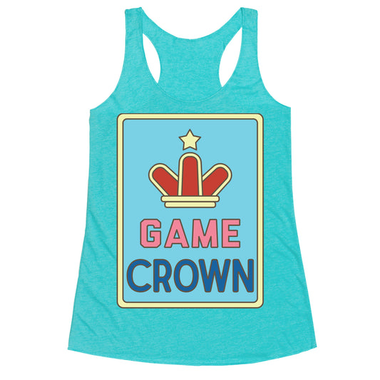 Game Crown Racerback Tank