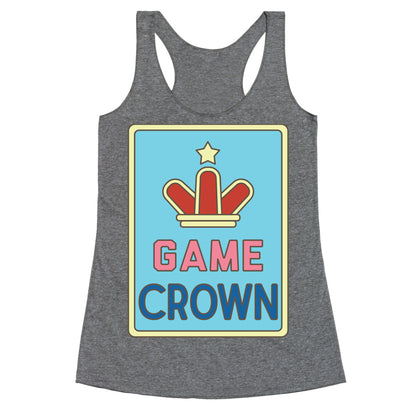 Game Crown Racerback Tank