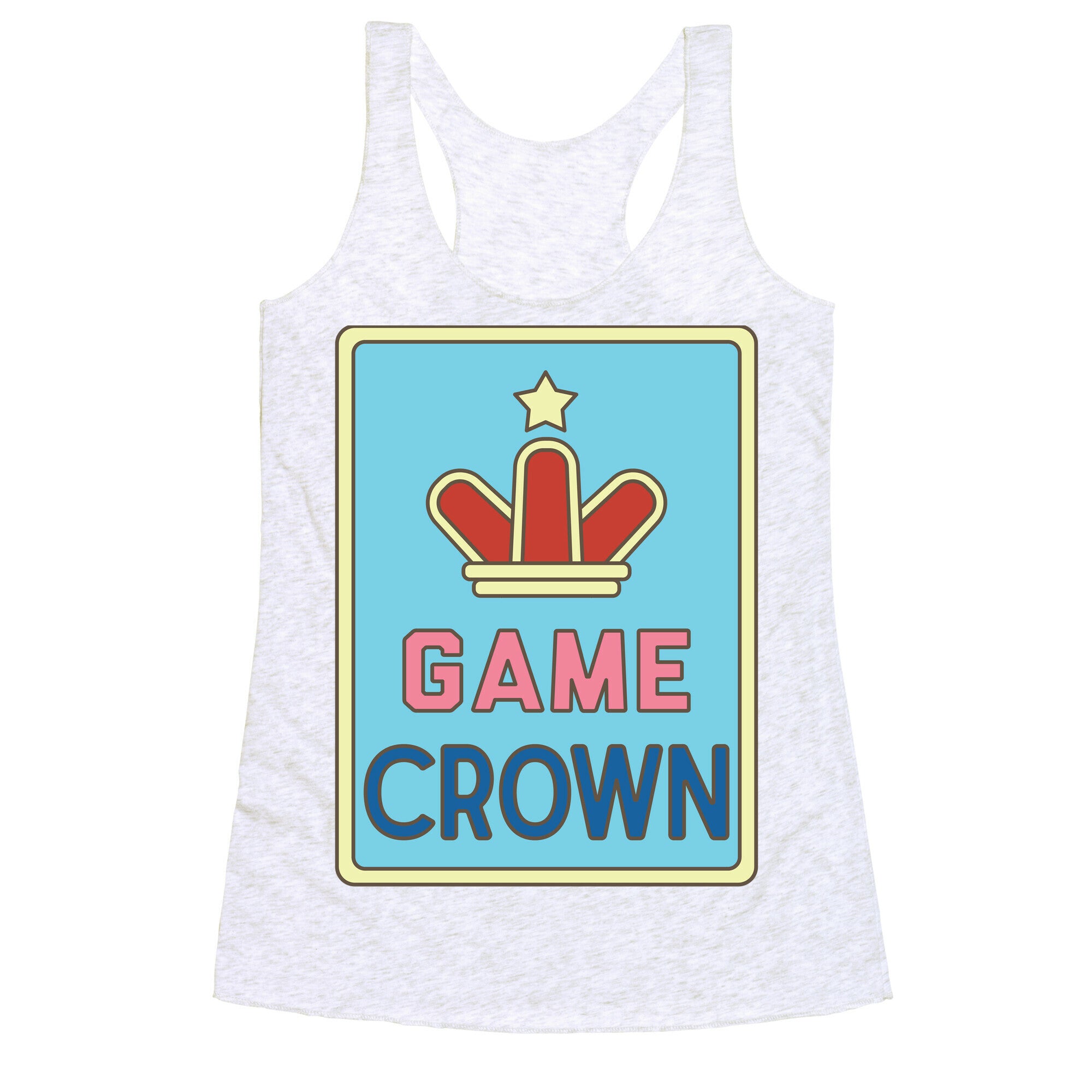 Game Crown Racerback Tank