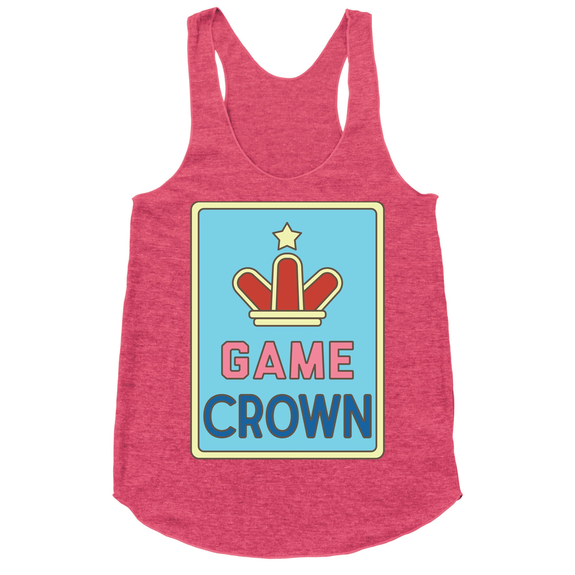 Game Crown Racerback Tank