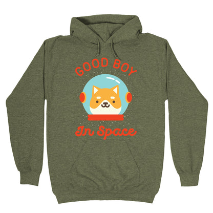 Good Boy In Space Hoodie