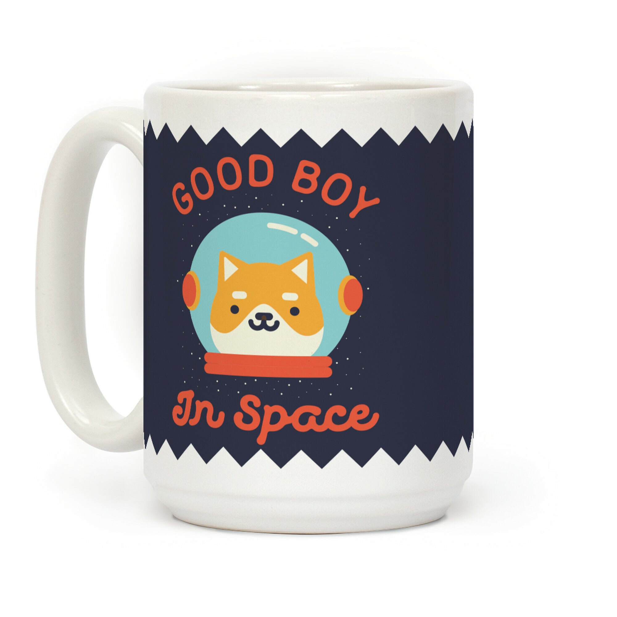 Good Boy In Space Coffee Mug