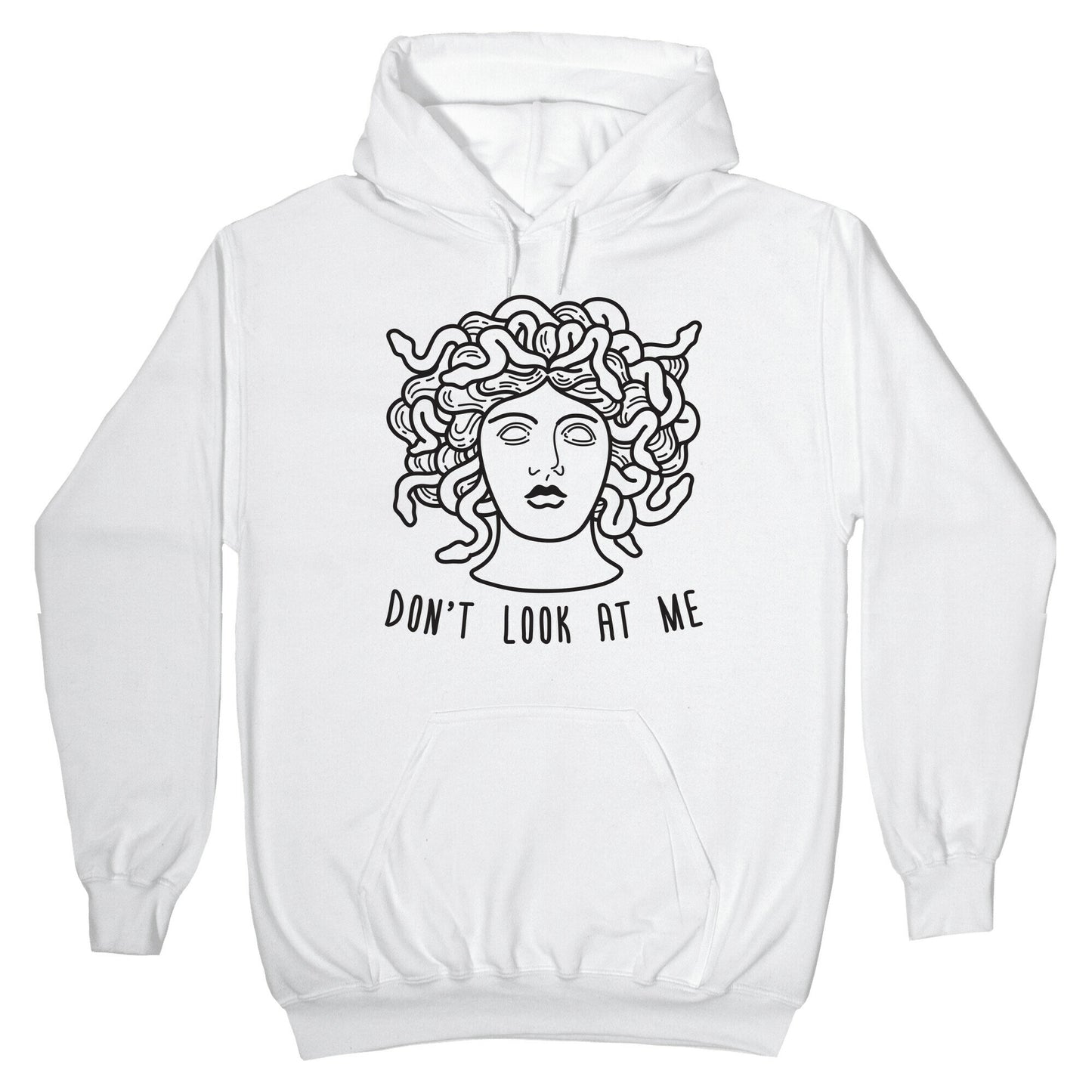 Don't Look At Me Medusa Hoodie