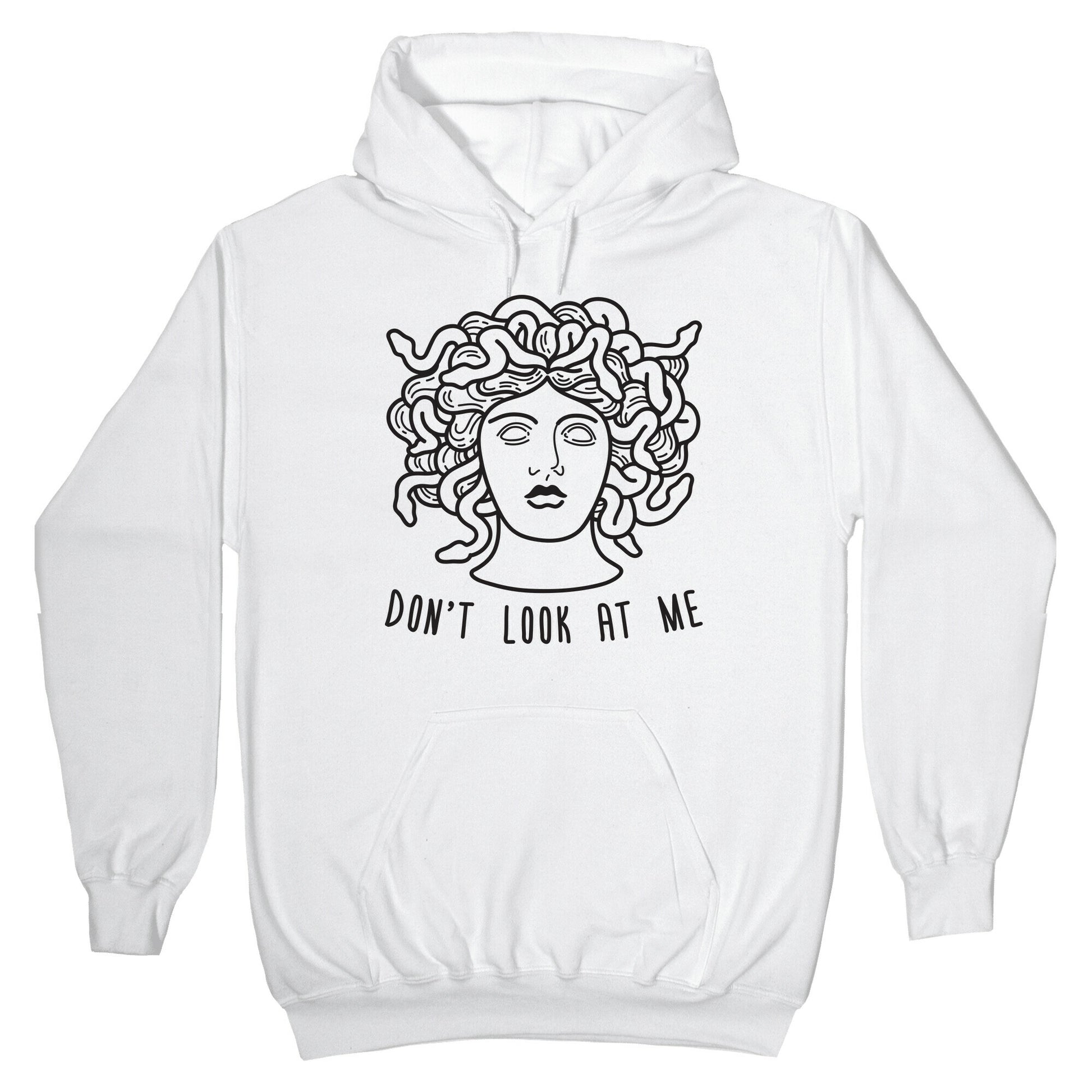 Don't Look At Me Medusa Hoodie