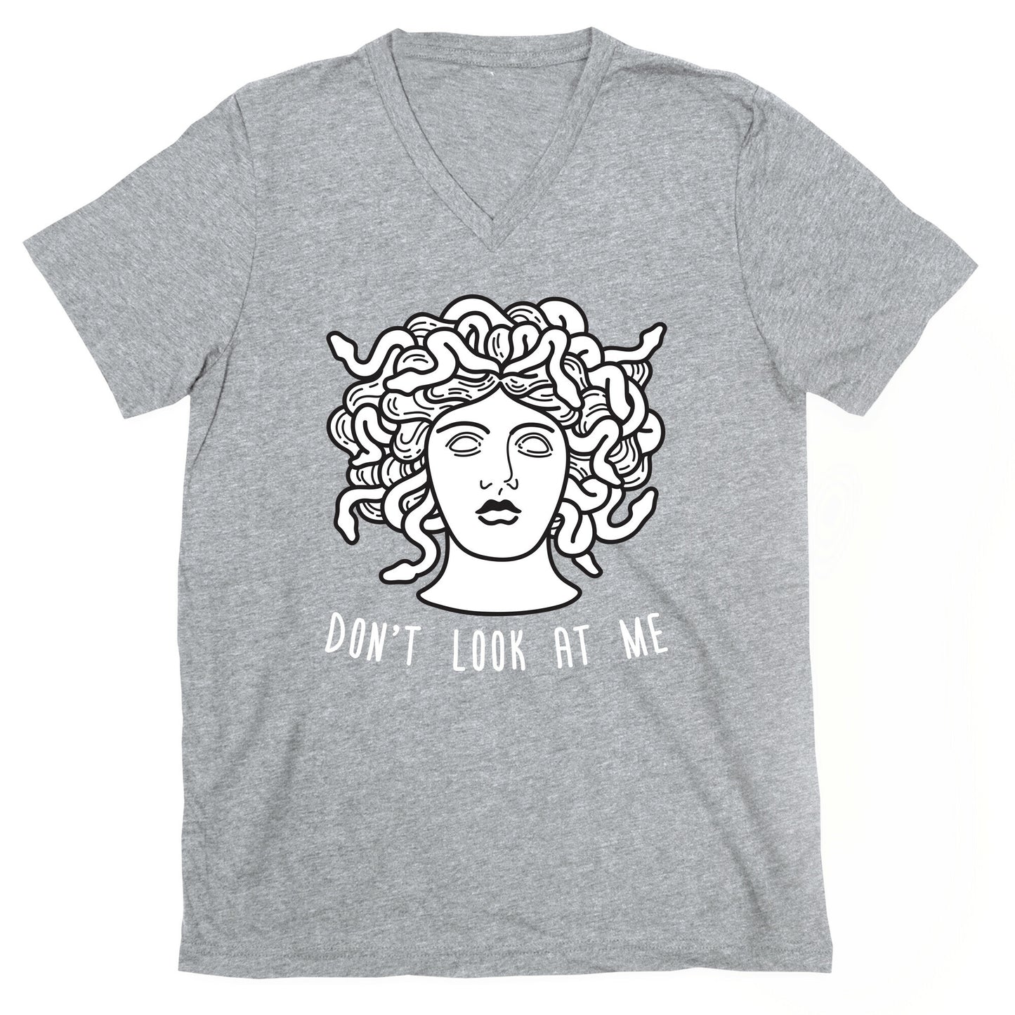 Don't Look At Me Medusa V-Neck