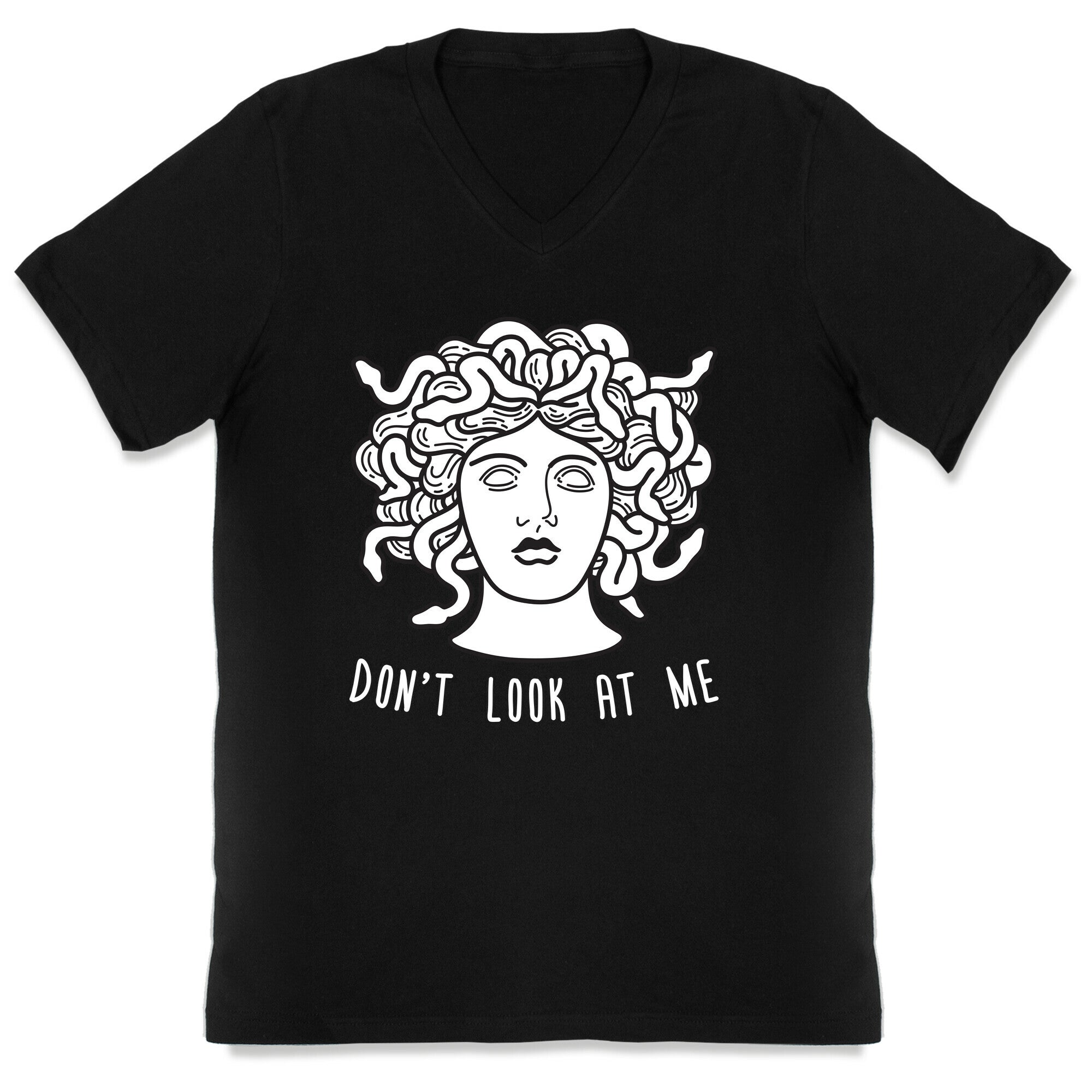 Don't Look At Me Medusa V-Neck