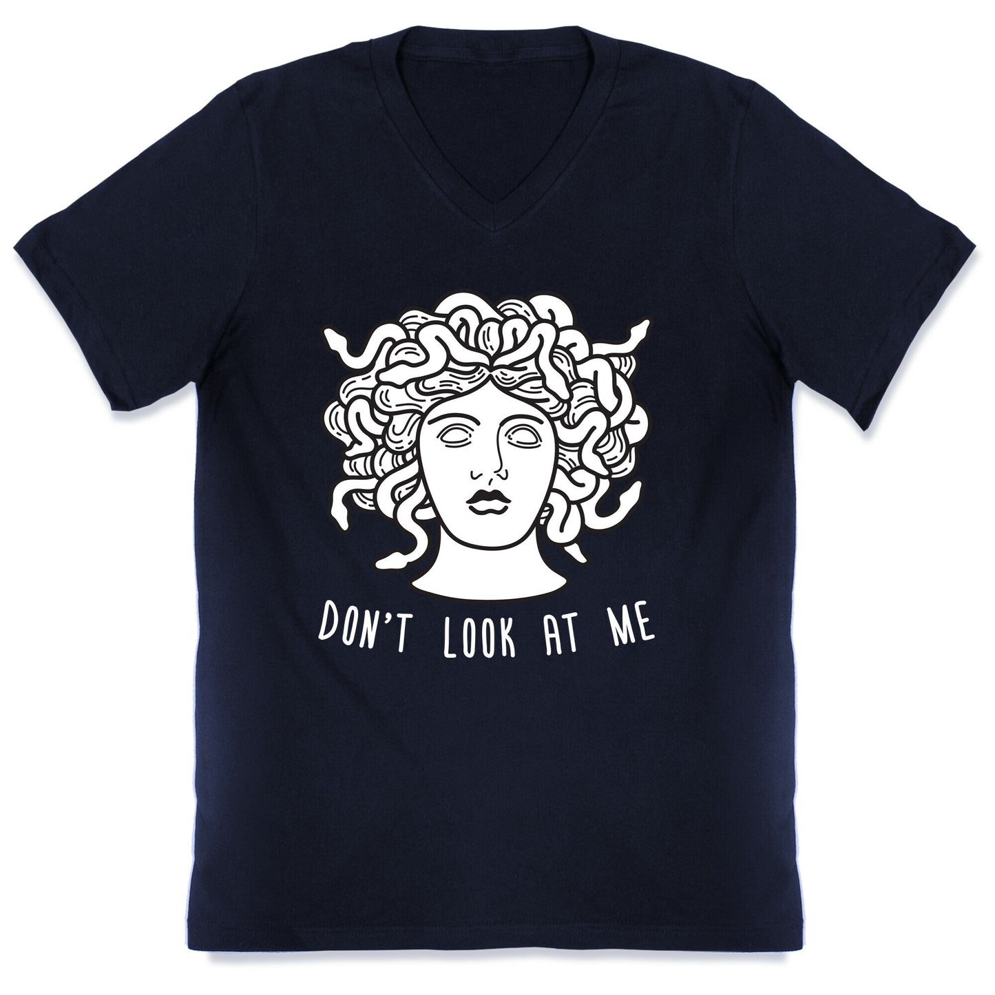 Don't Look At Me Medusa V-Neck