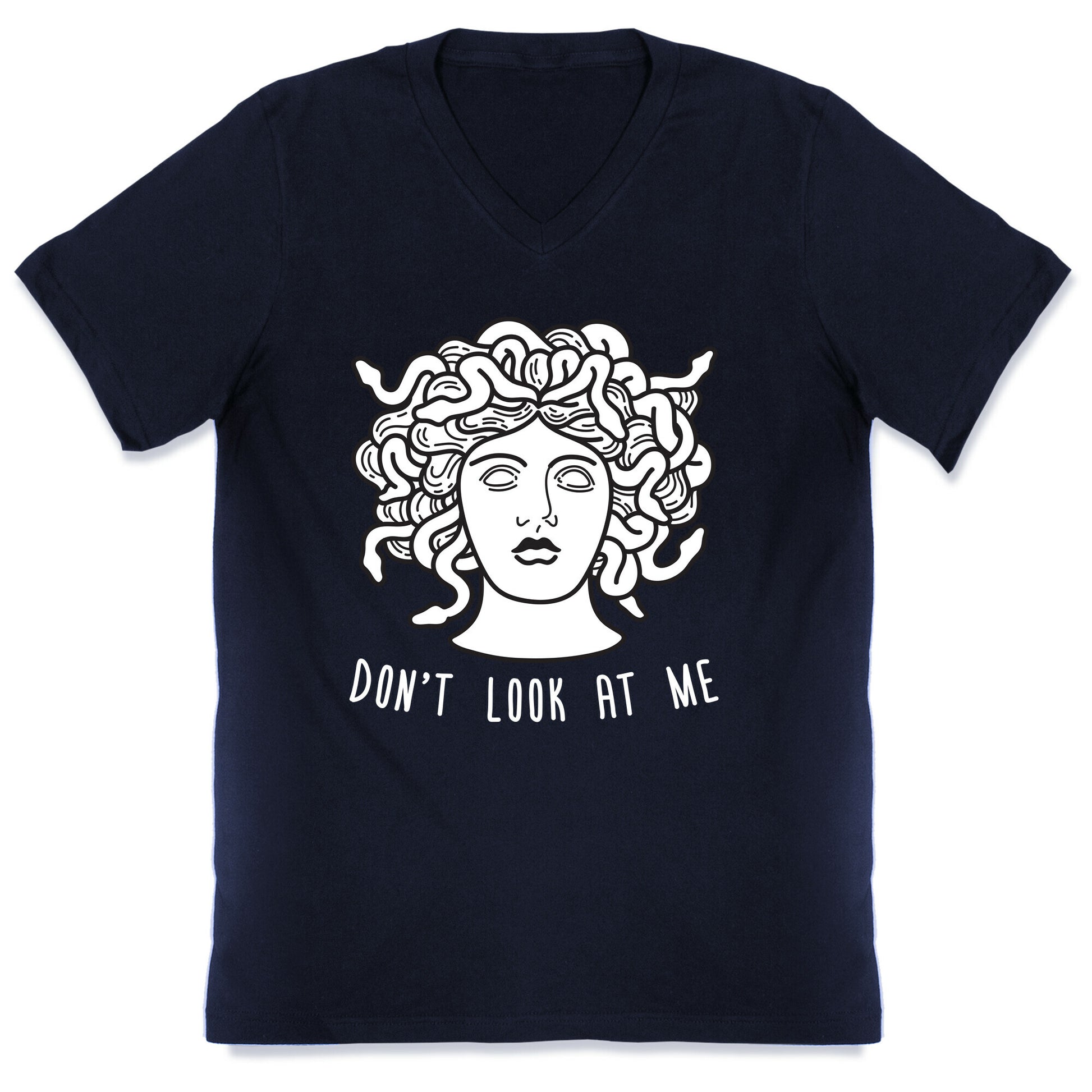 Don't Look At Me Medusa V-Neck