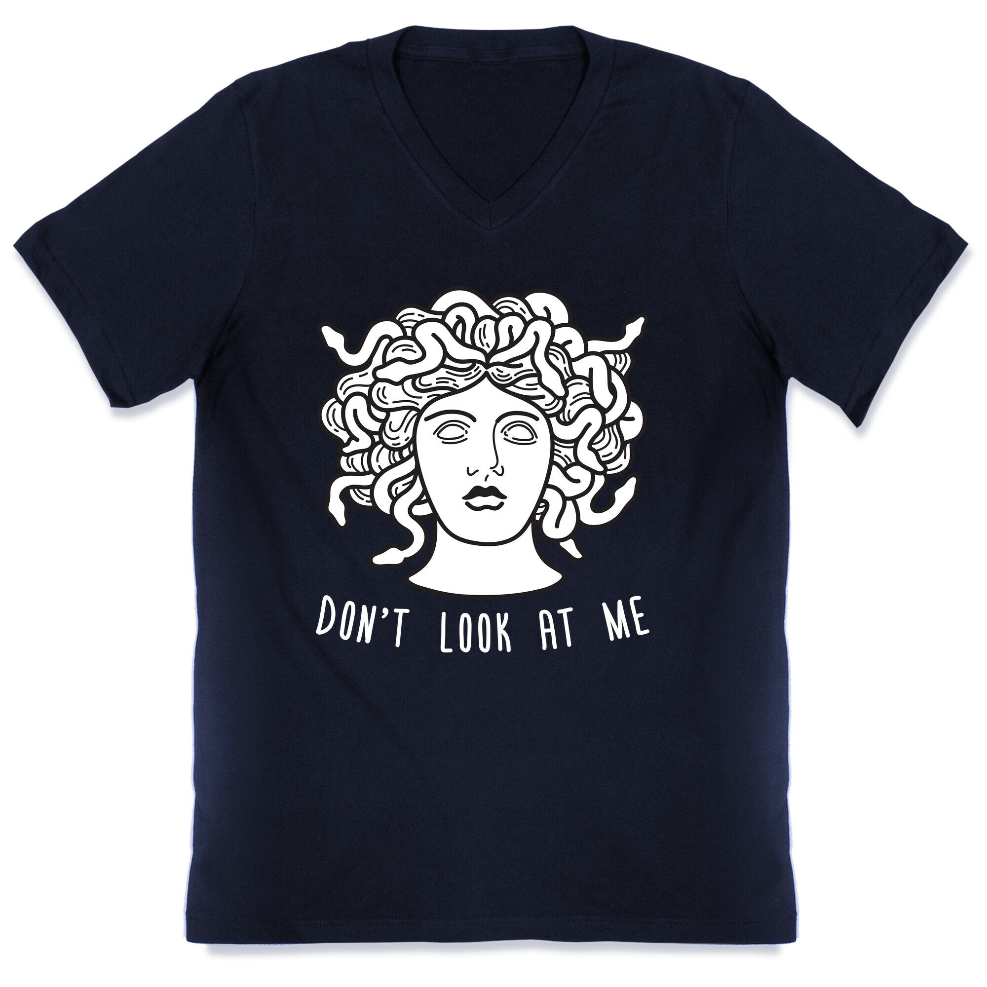 Don't Look At Me Medusa V-Neck