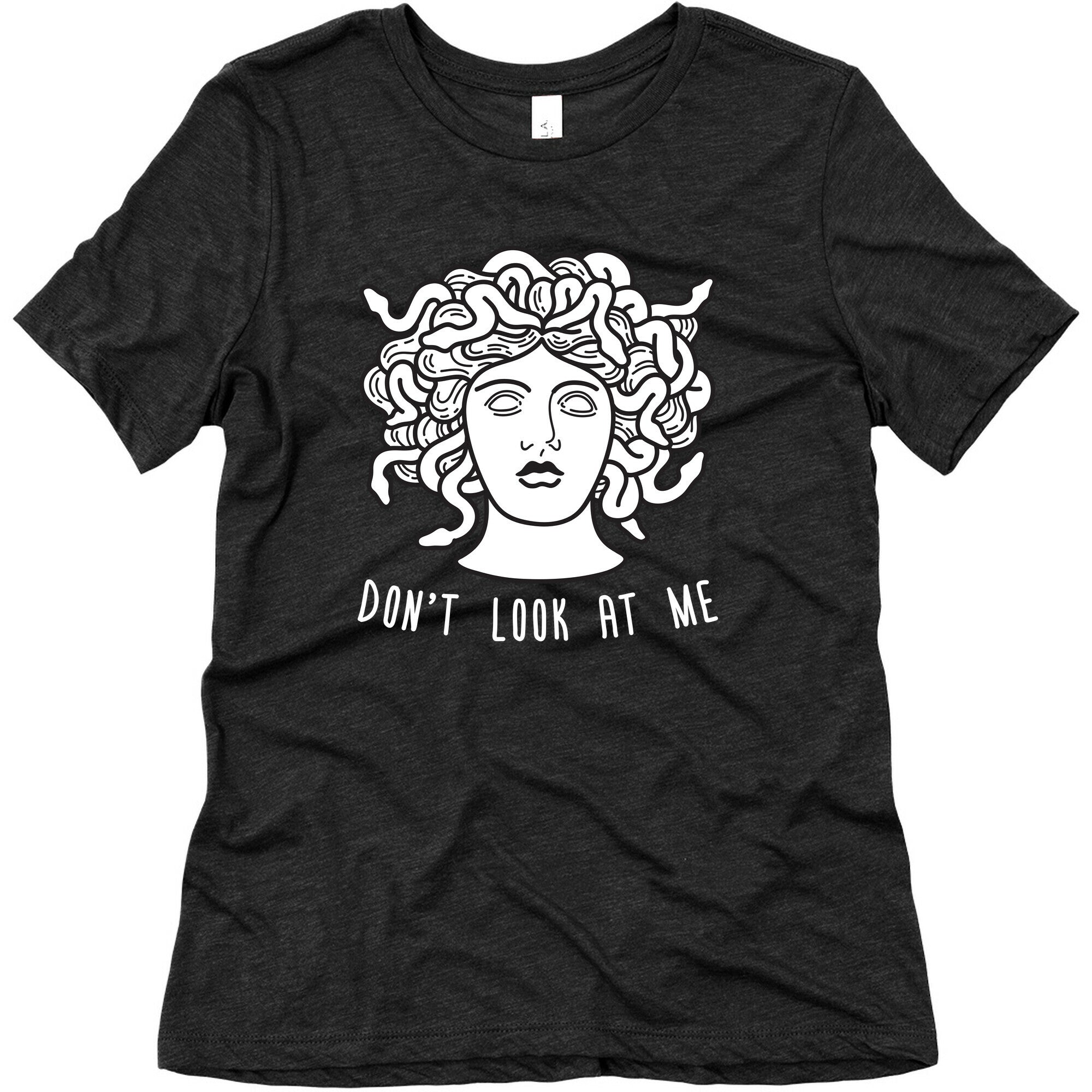 Don't Look At Me Medusa Women's Triblend Tee