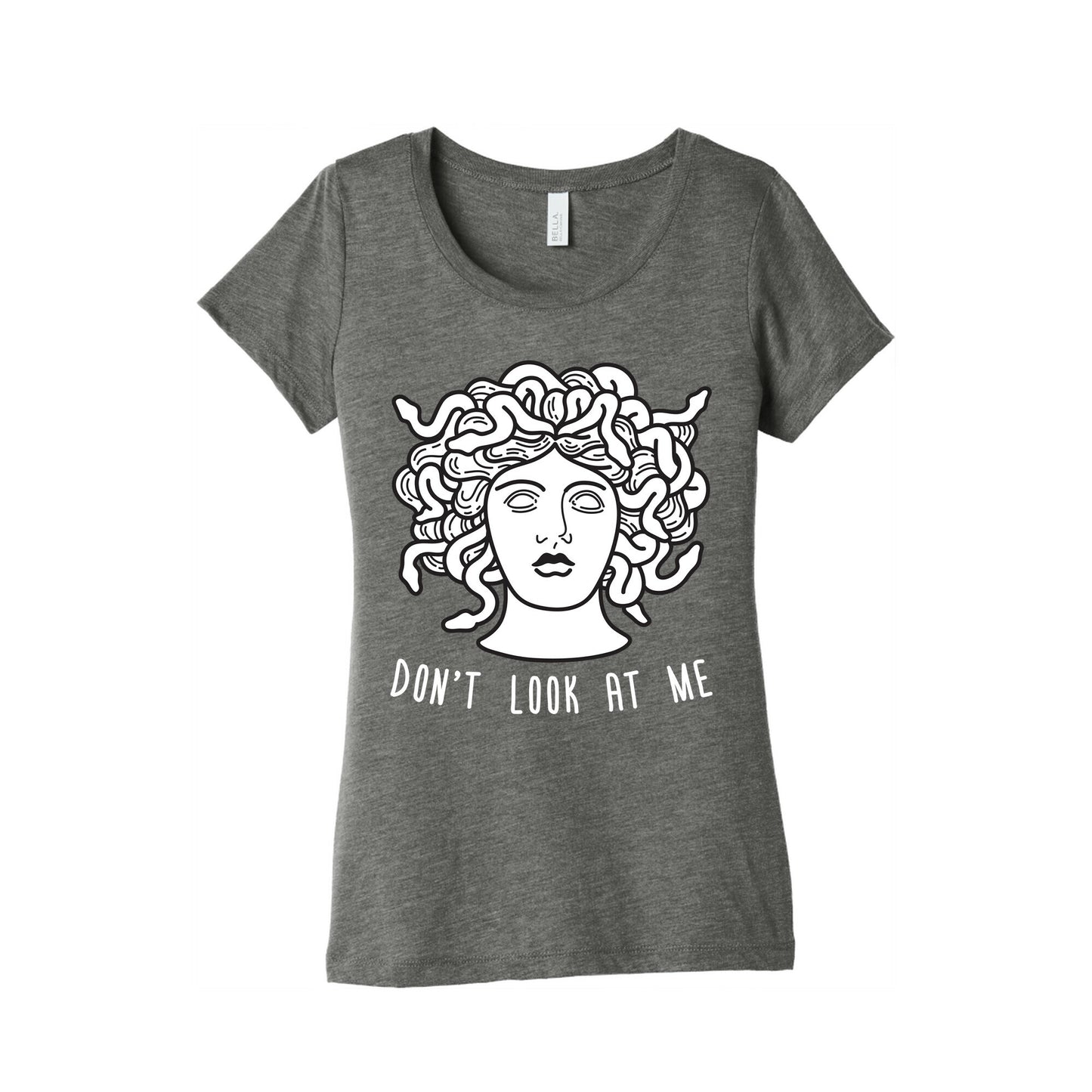 Don't Look At Me Medusa Women's Triblend Tee