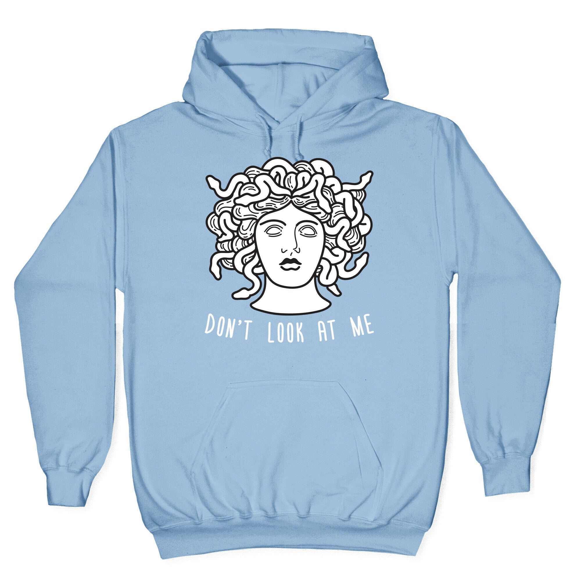 Don't Look At Me Medusa Hoodie