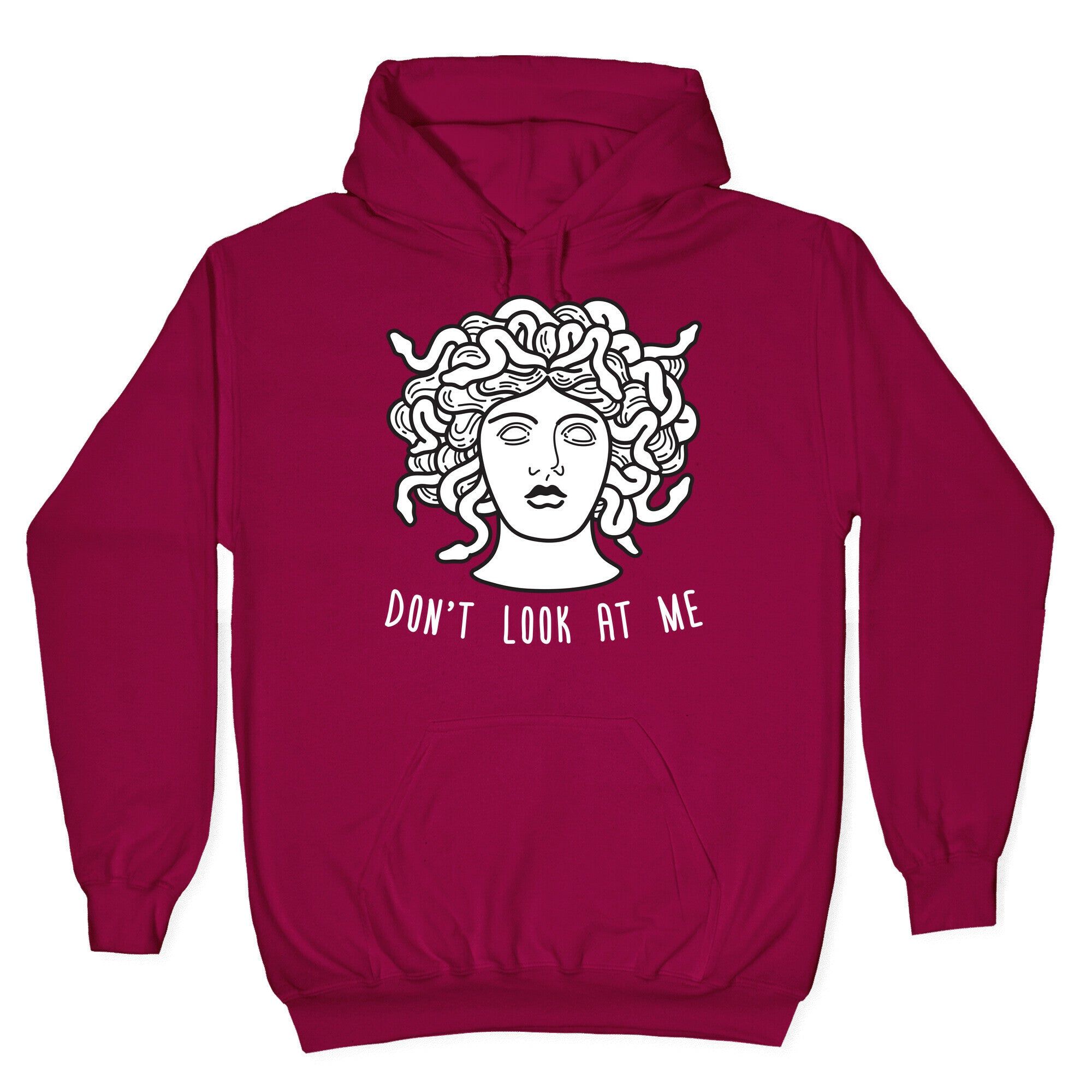 Don't Look At Me Medusa Hoodie