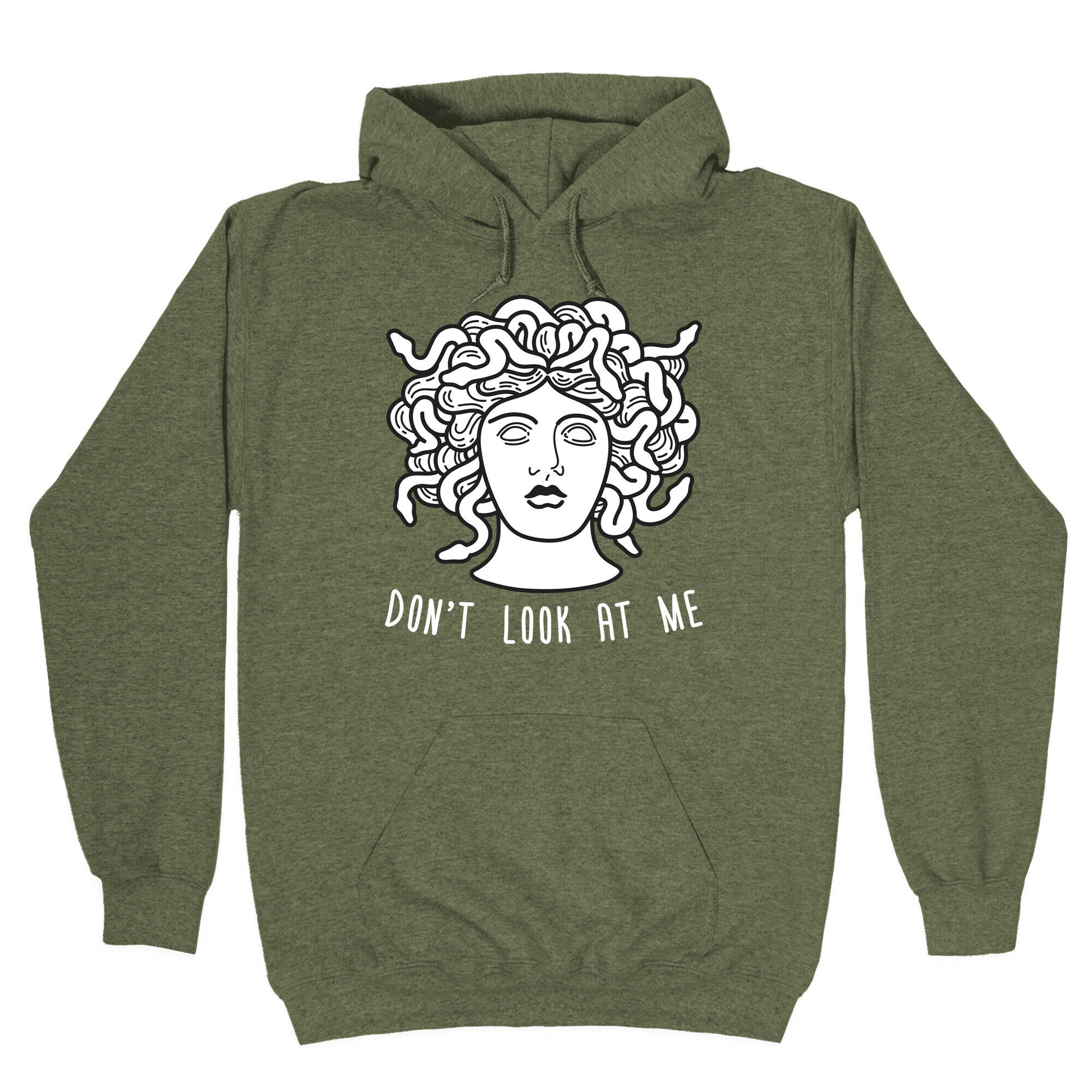 Don't Look At Me Medusa Hoodie