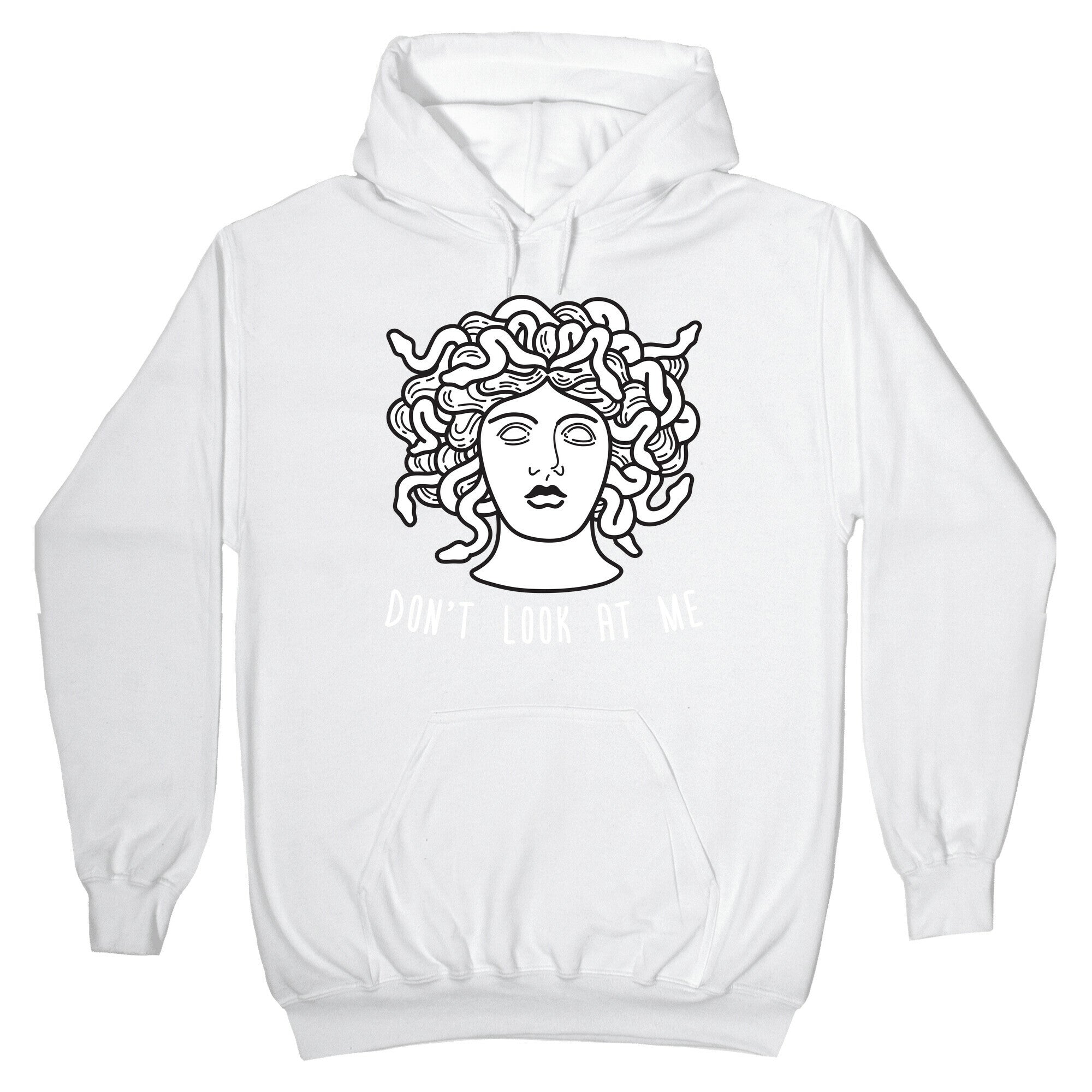 Don't Look At Me Medusa Hoodie