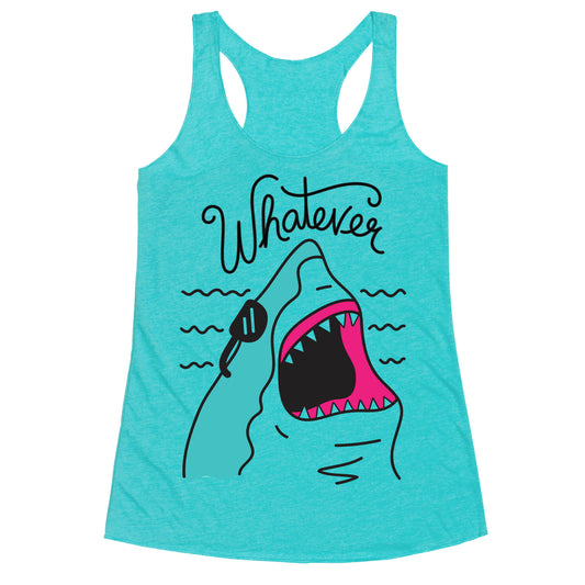 Whatever Shark Racerback Tank