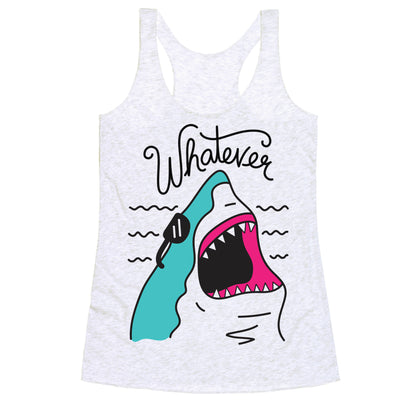 Whatever Shark Racerback Tank