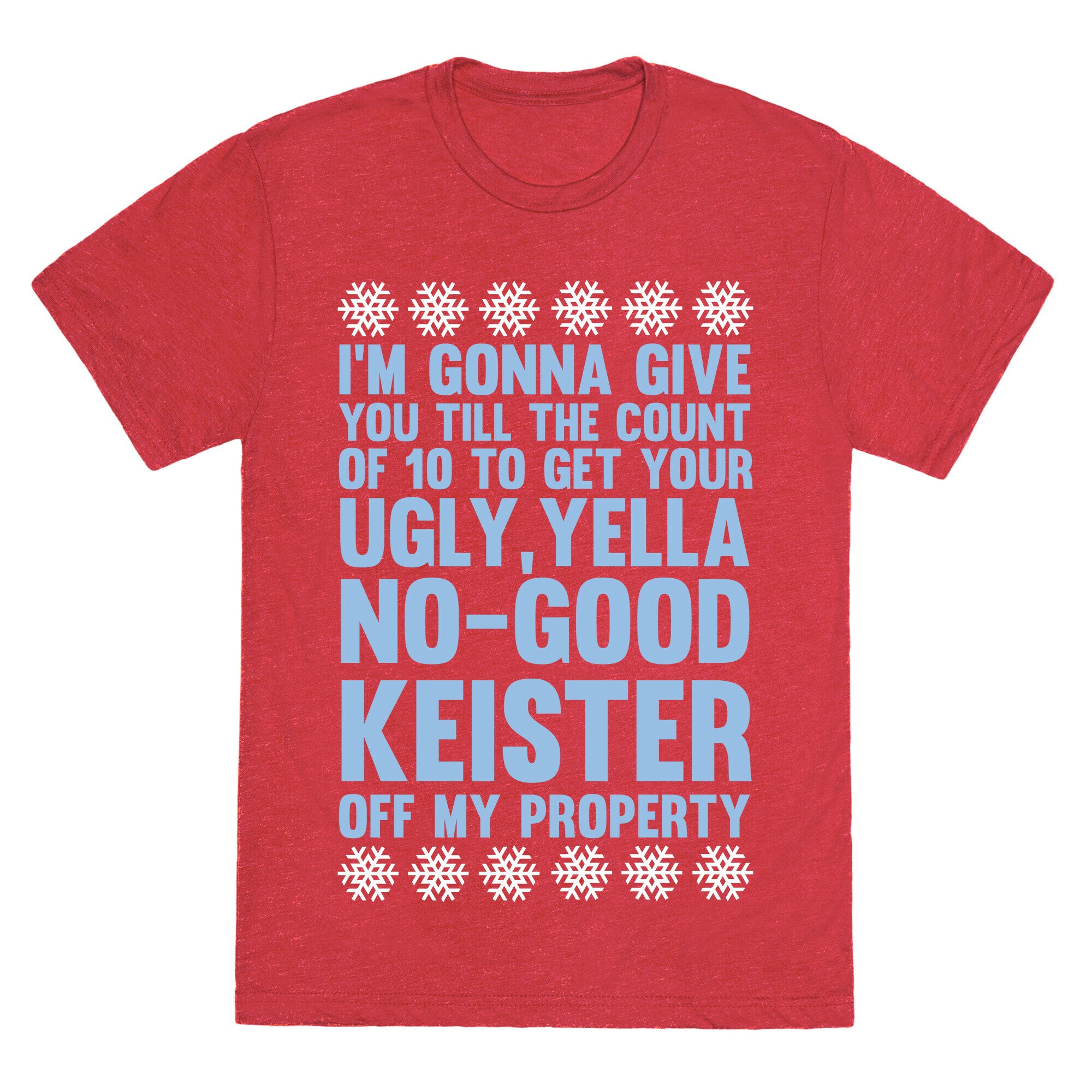 Ugly, Yella, No-Good Keister Unisex Triblend Tee