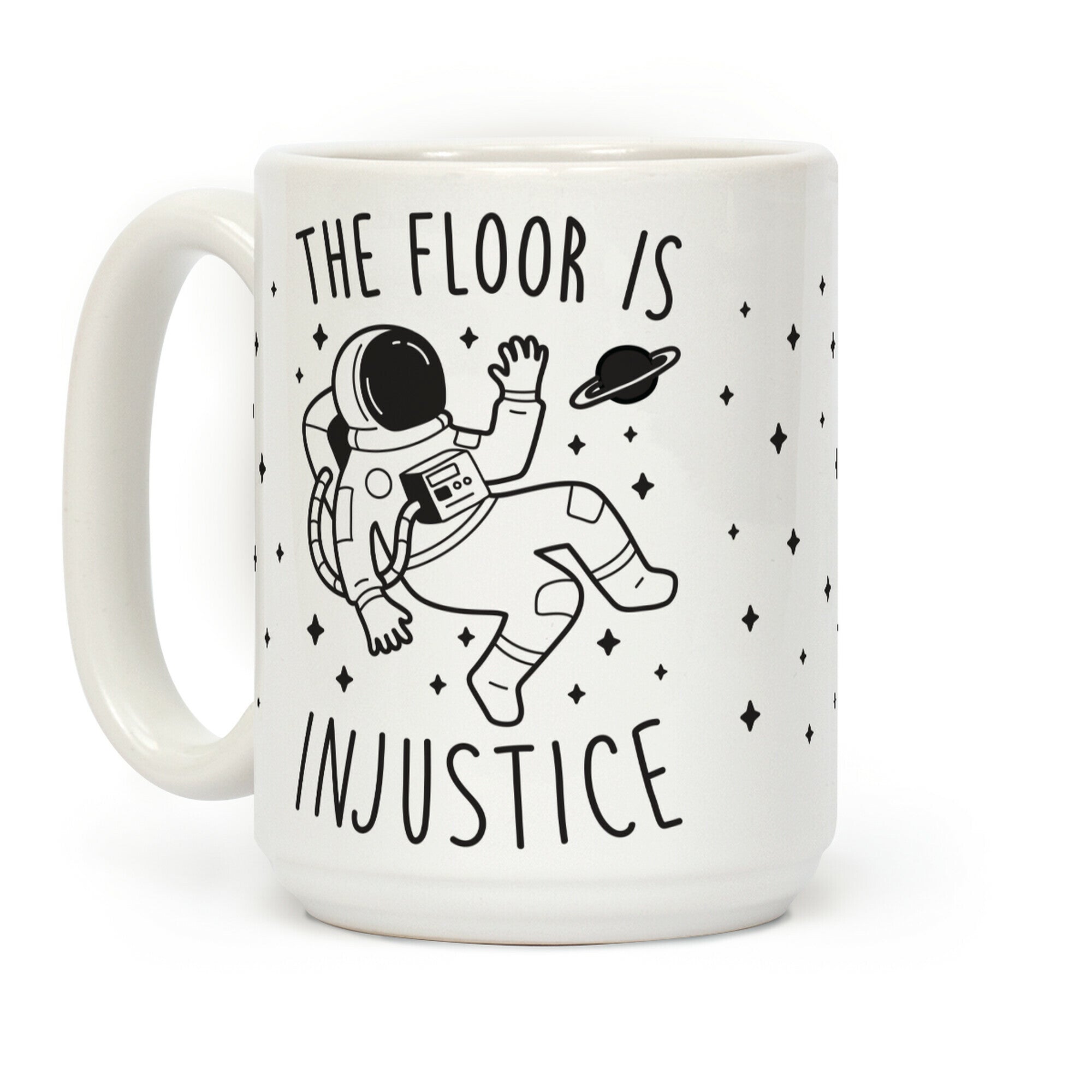 The Floor Is Injustice Coffee Mug